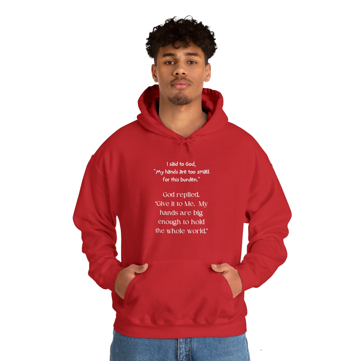 Give All Your Worries to God - Hooded Sweatshirt US