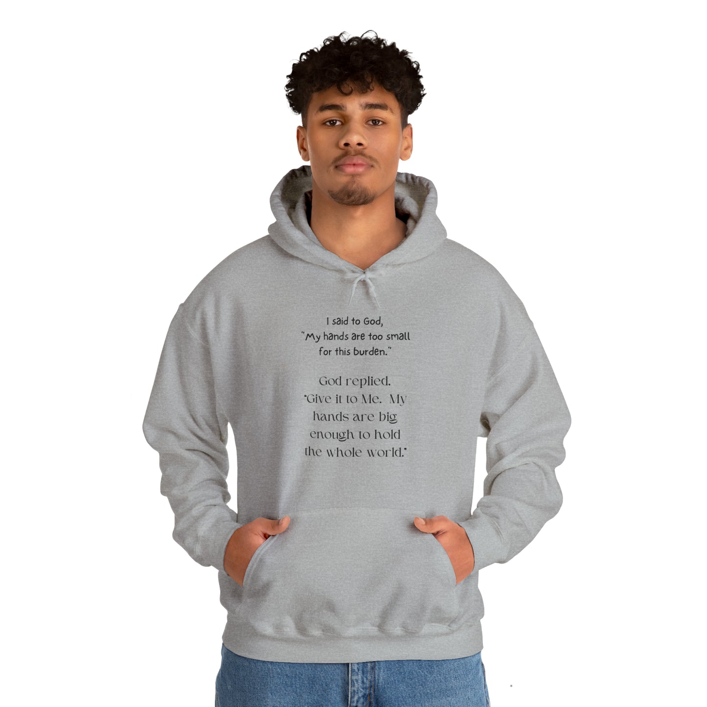 Give All Your Worries to God - Hooded Sweatshirt US