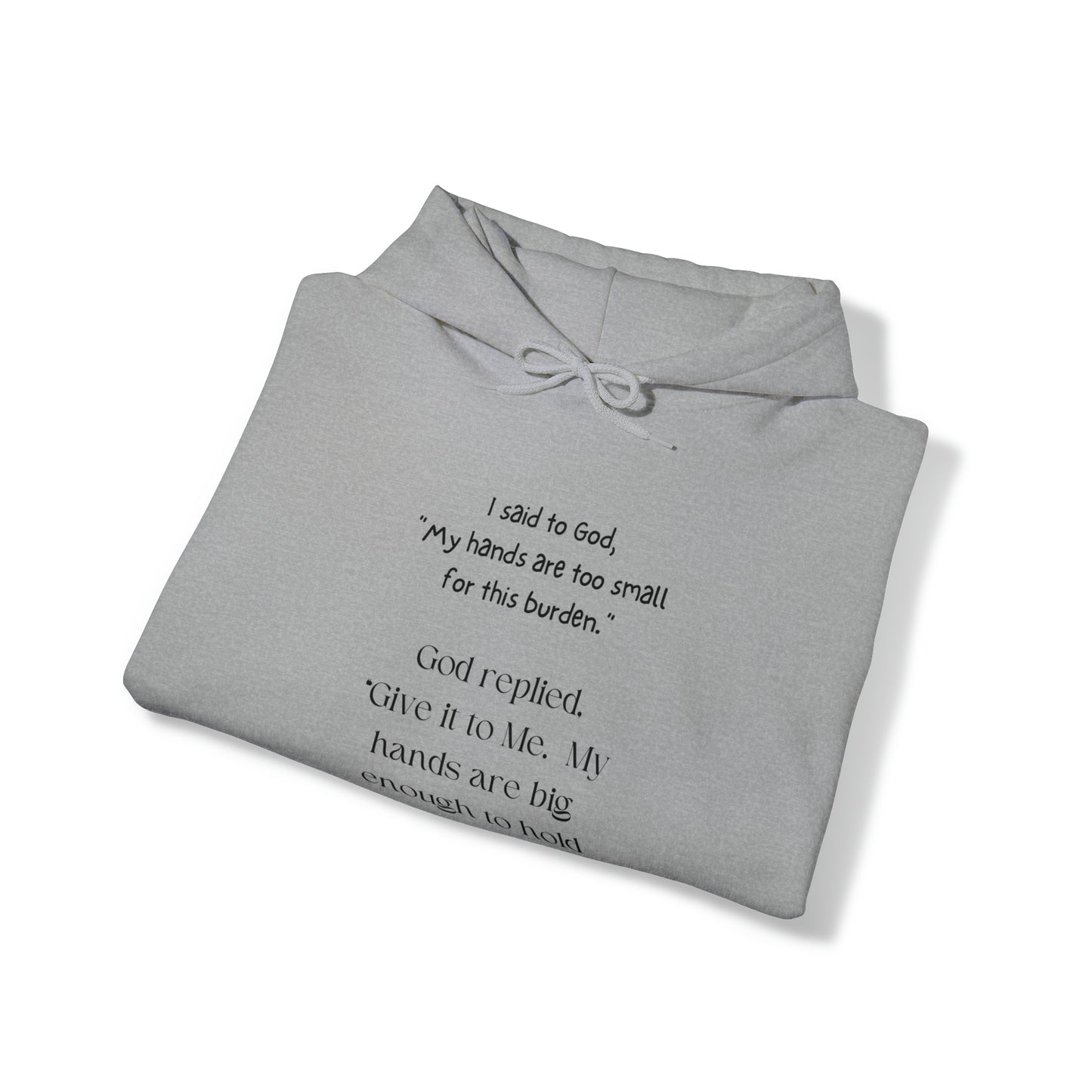 Give All Your Worries to God - Hooded Sweatshirt US