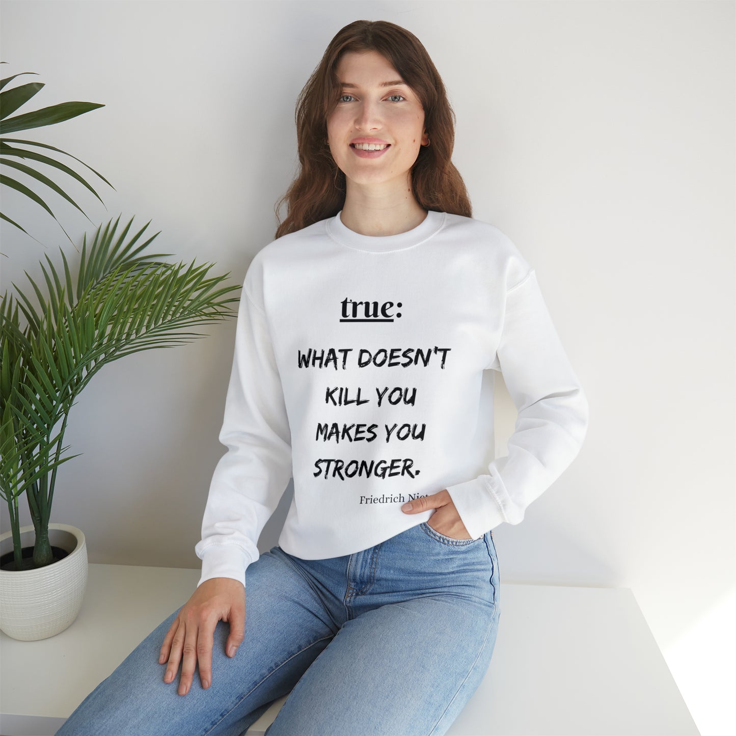 What Doesn't Kill You (religious) - Crewneck Sweatshirt US