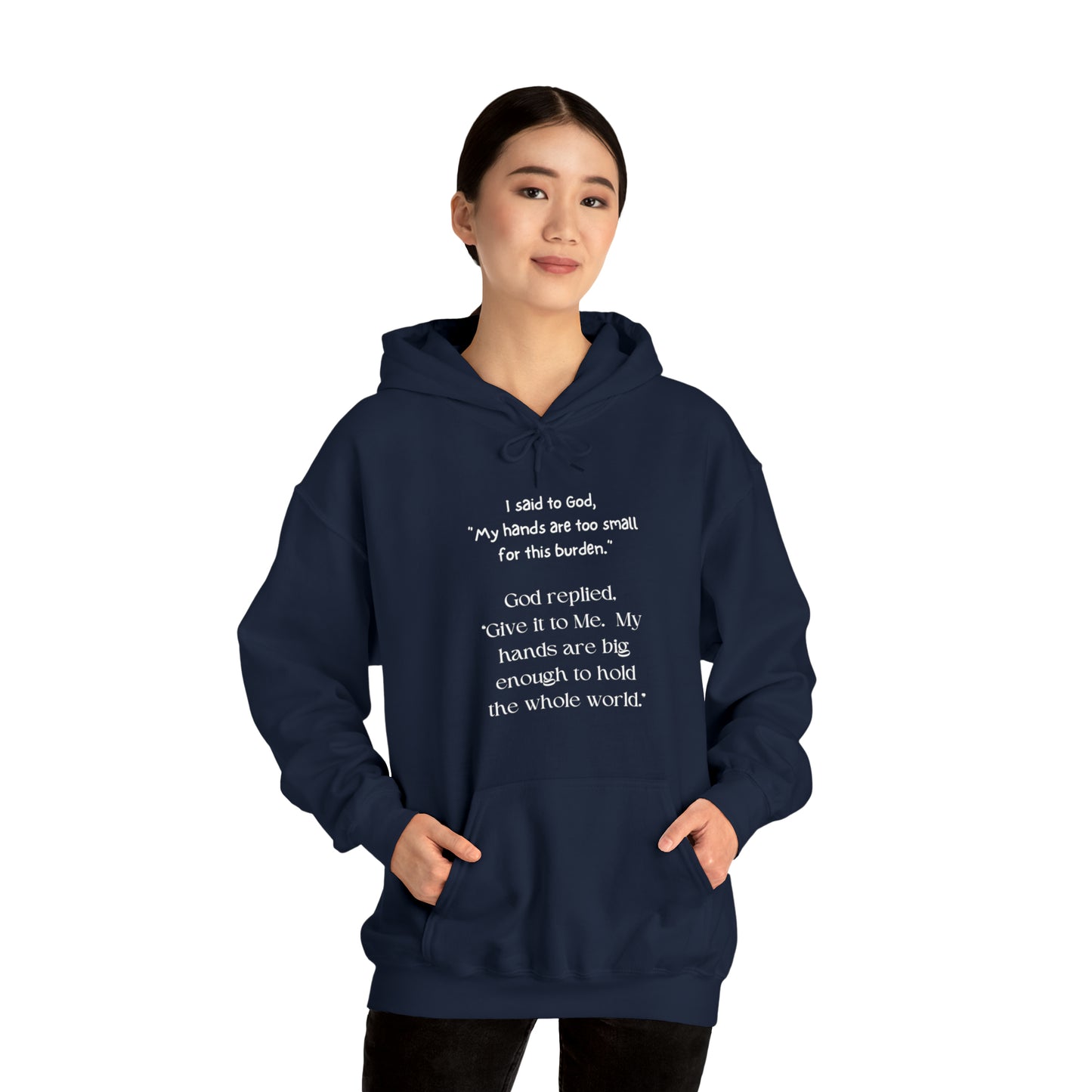 Give All Your Worries to God - Hooded Sweatshirt US