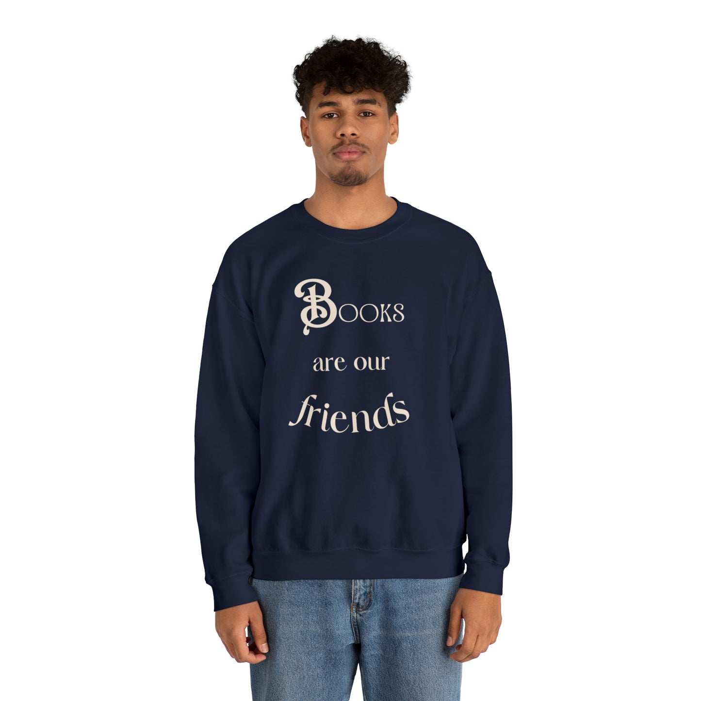 Books Are Our Friends #2 - Crewneck Sweatshirt US