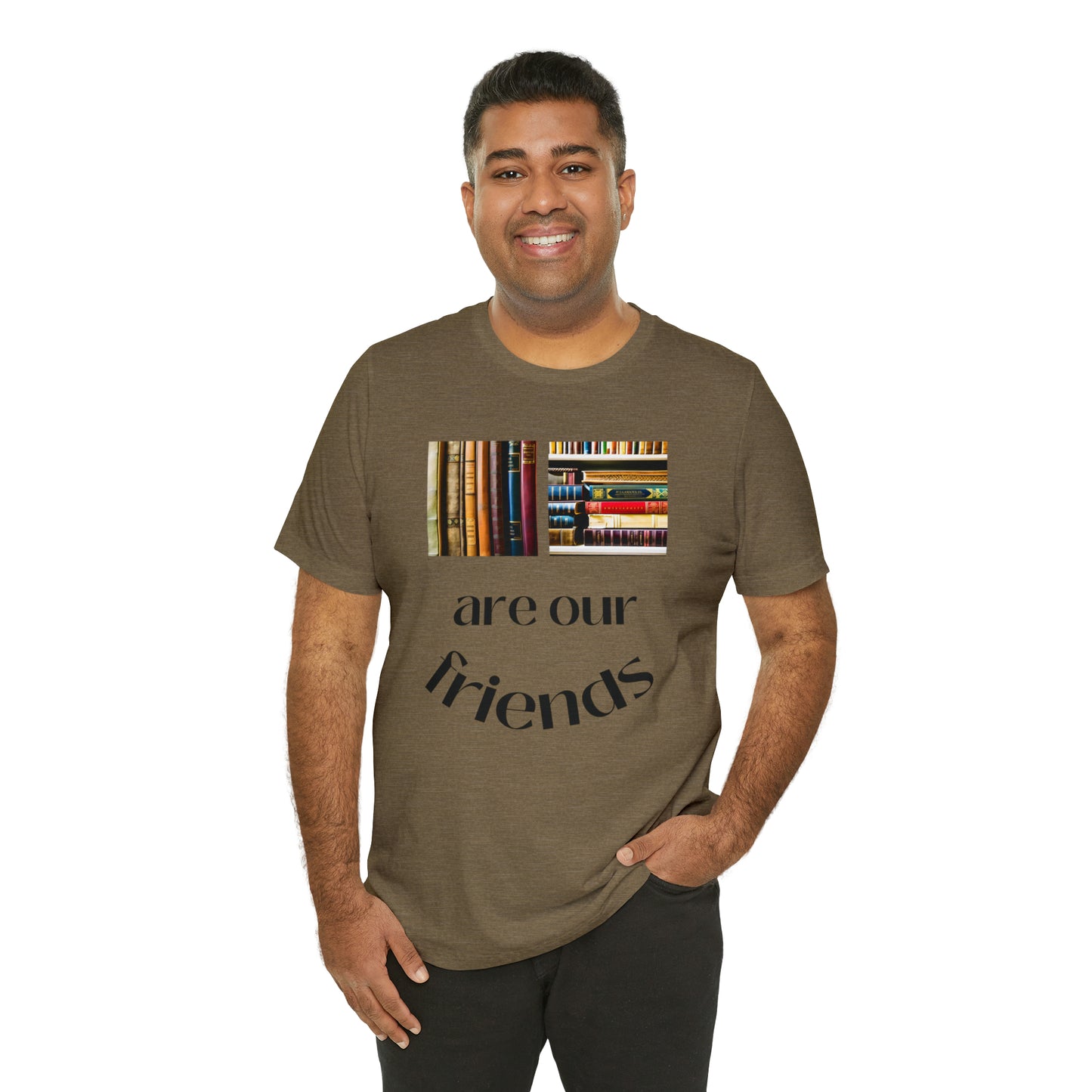 Books Are Our Friends #1 - Short Sleeve Tee US