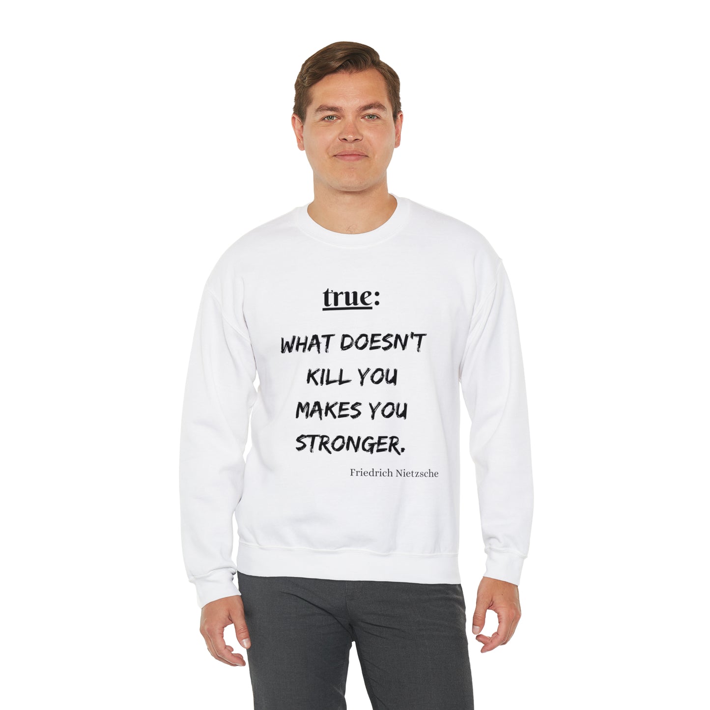 What Doesn't Kill You (religious) - Crewneck Sweatshirt US