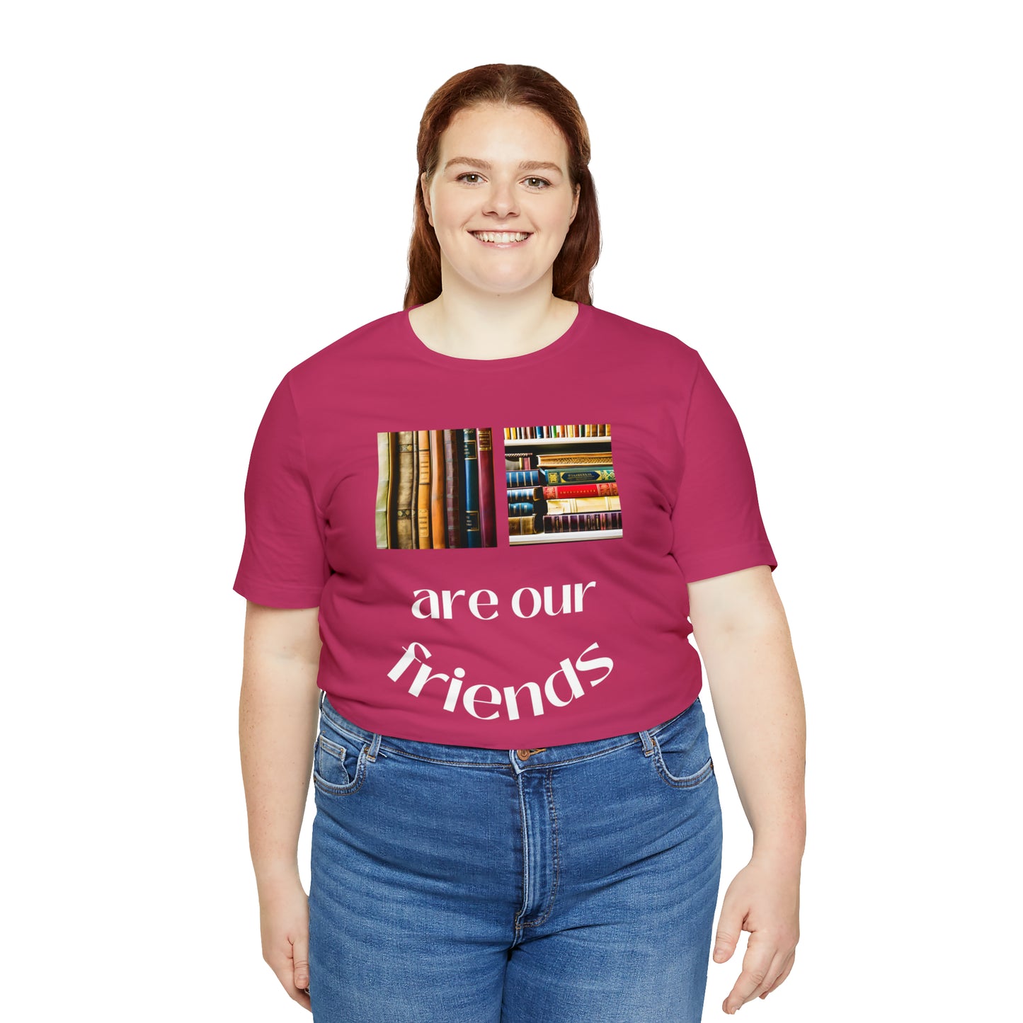 Books Are Our Friends #1 - Short Sleeve Tee US