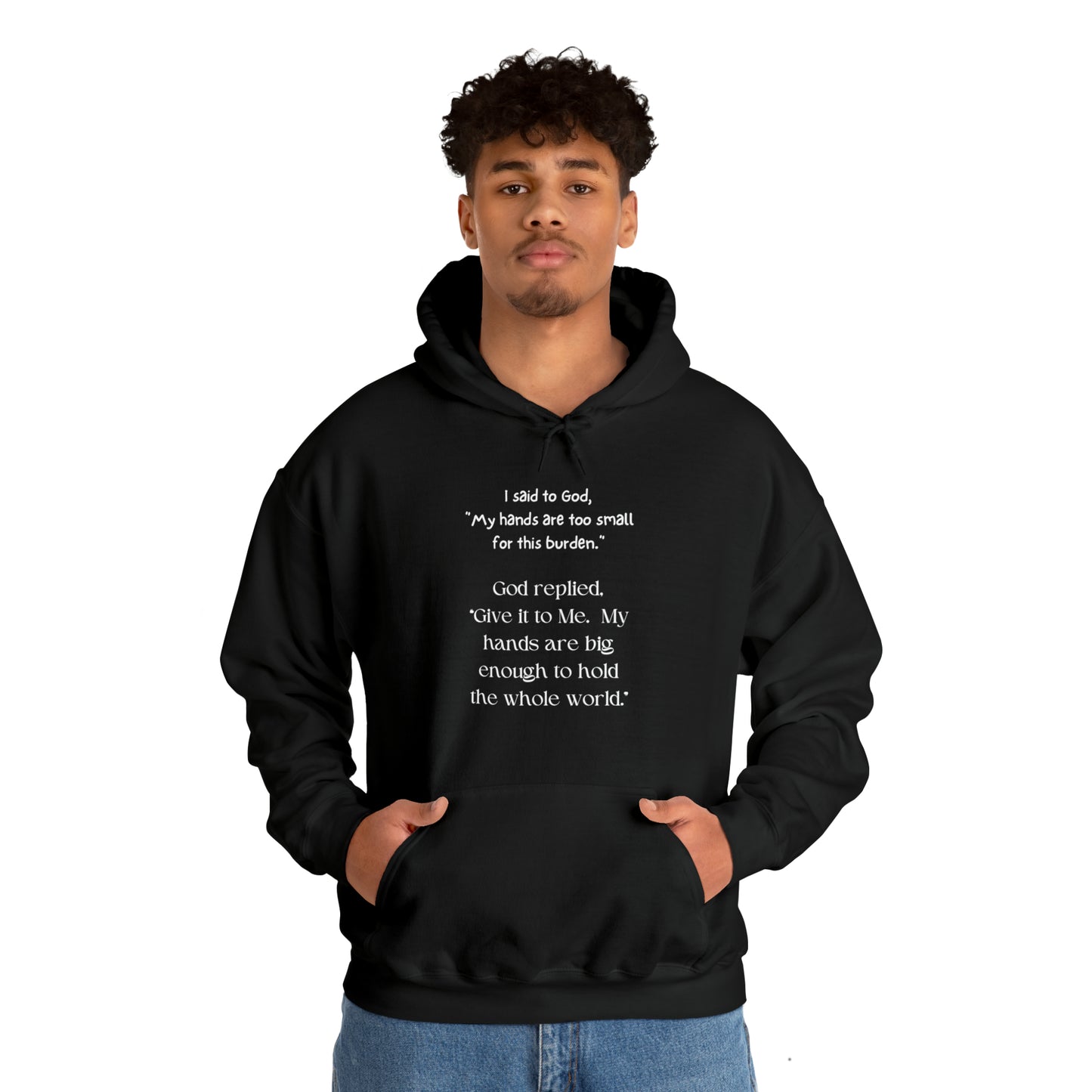 Give All Your Worries to God - Hooded Sweatshirt US