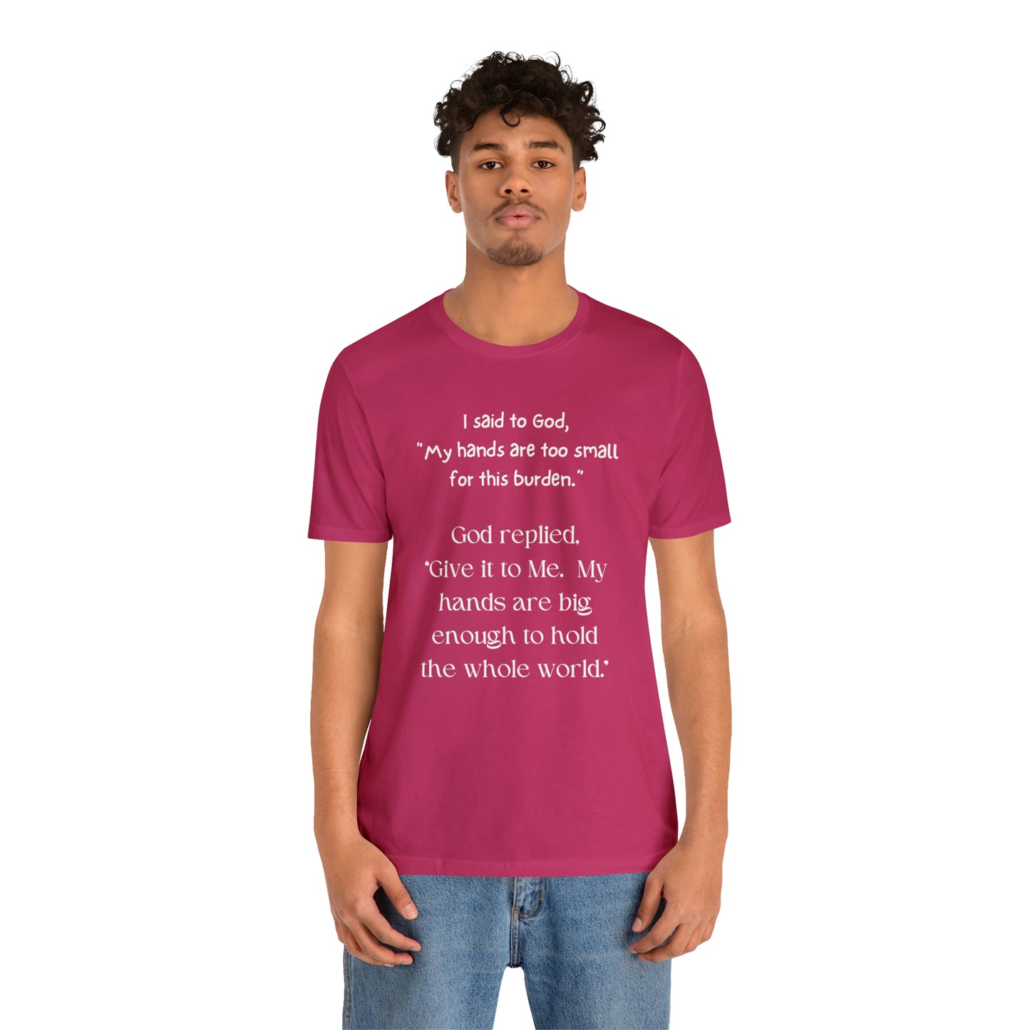 Give All Your Worries to God - Short Sleeve Tee US