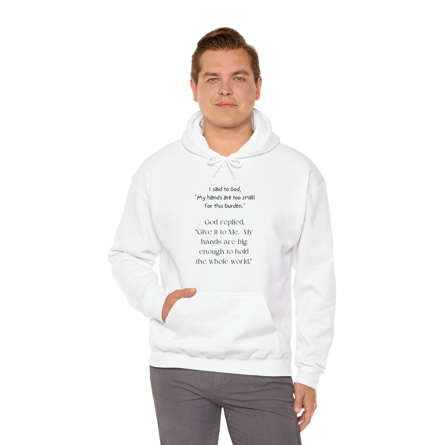 Give All Your Worries to God - Hooded Sweatshirt US