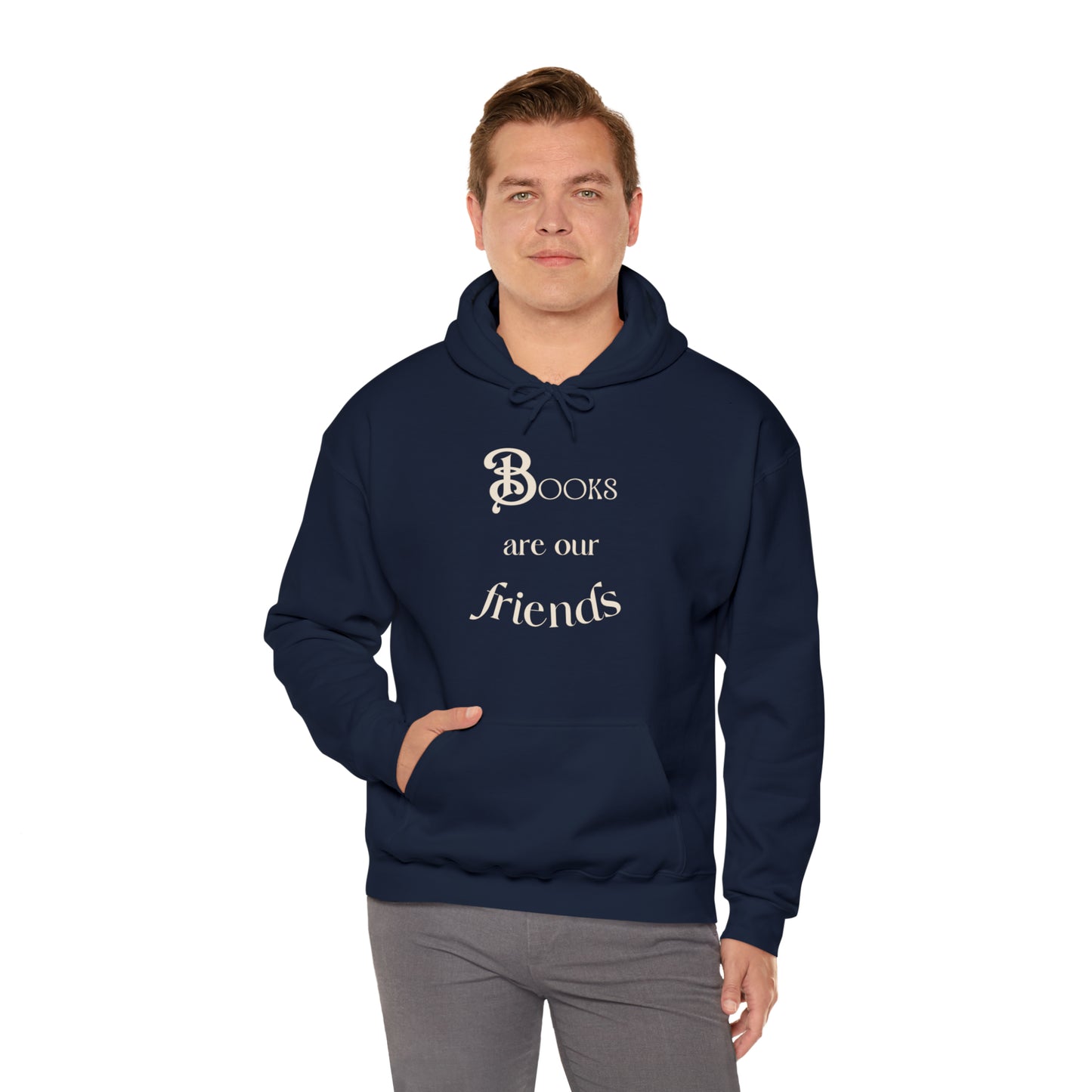 Books Are Our Friends #2 - Hooded Sweatshirt US