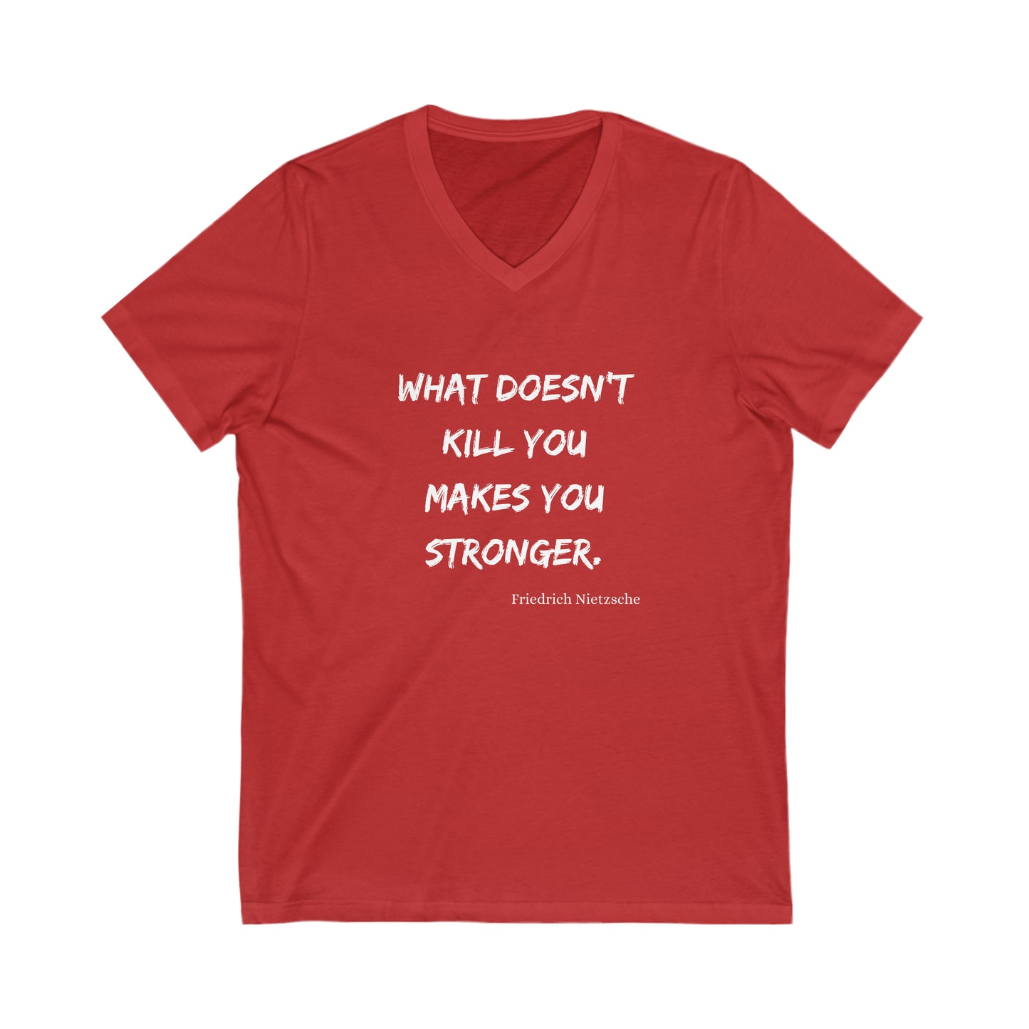 What Doesn't Kill You - Short Sleeve V-Neck Tee US