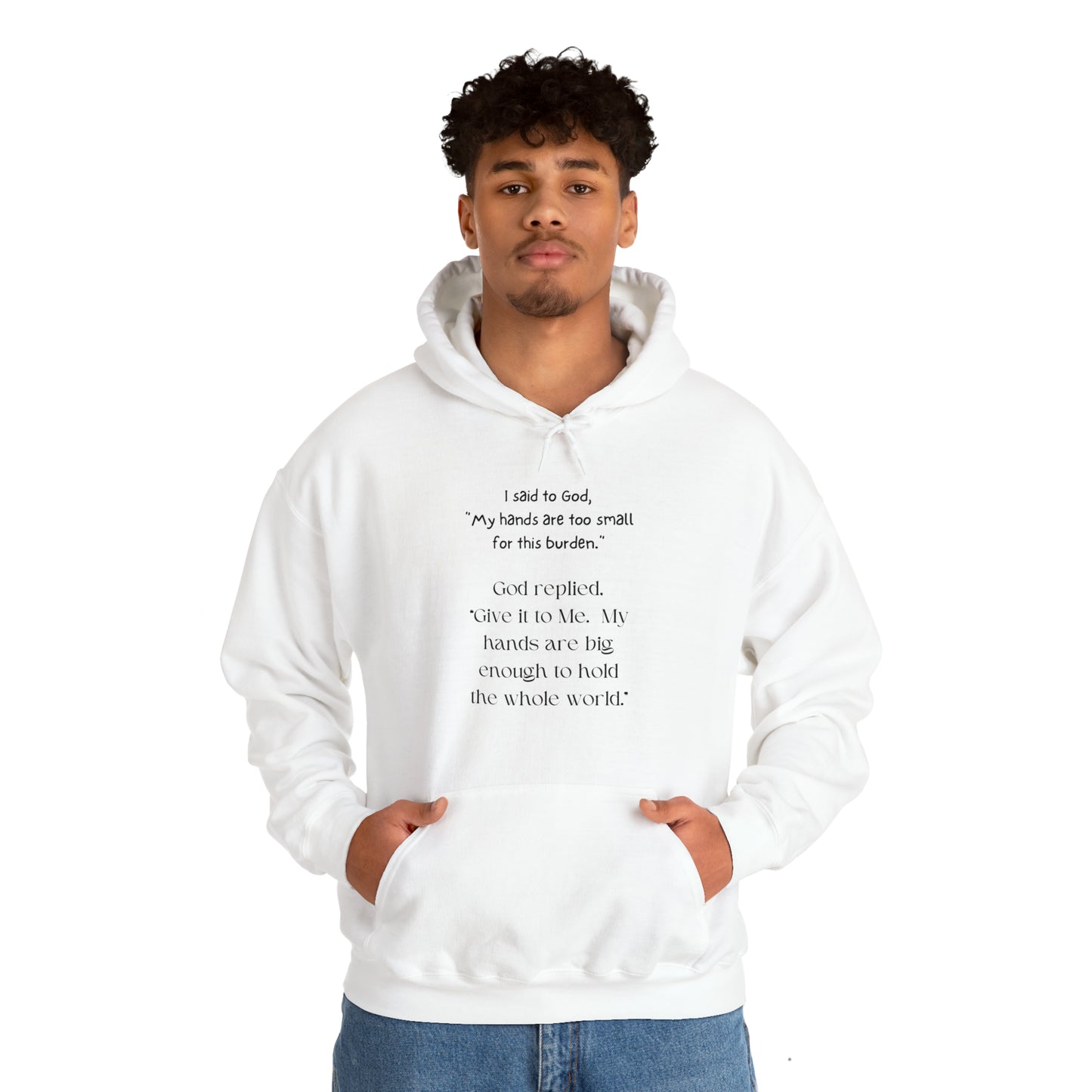 Give All Your Worries to God - Hooded Sweatshirt US