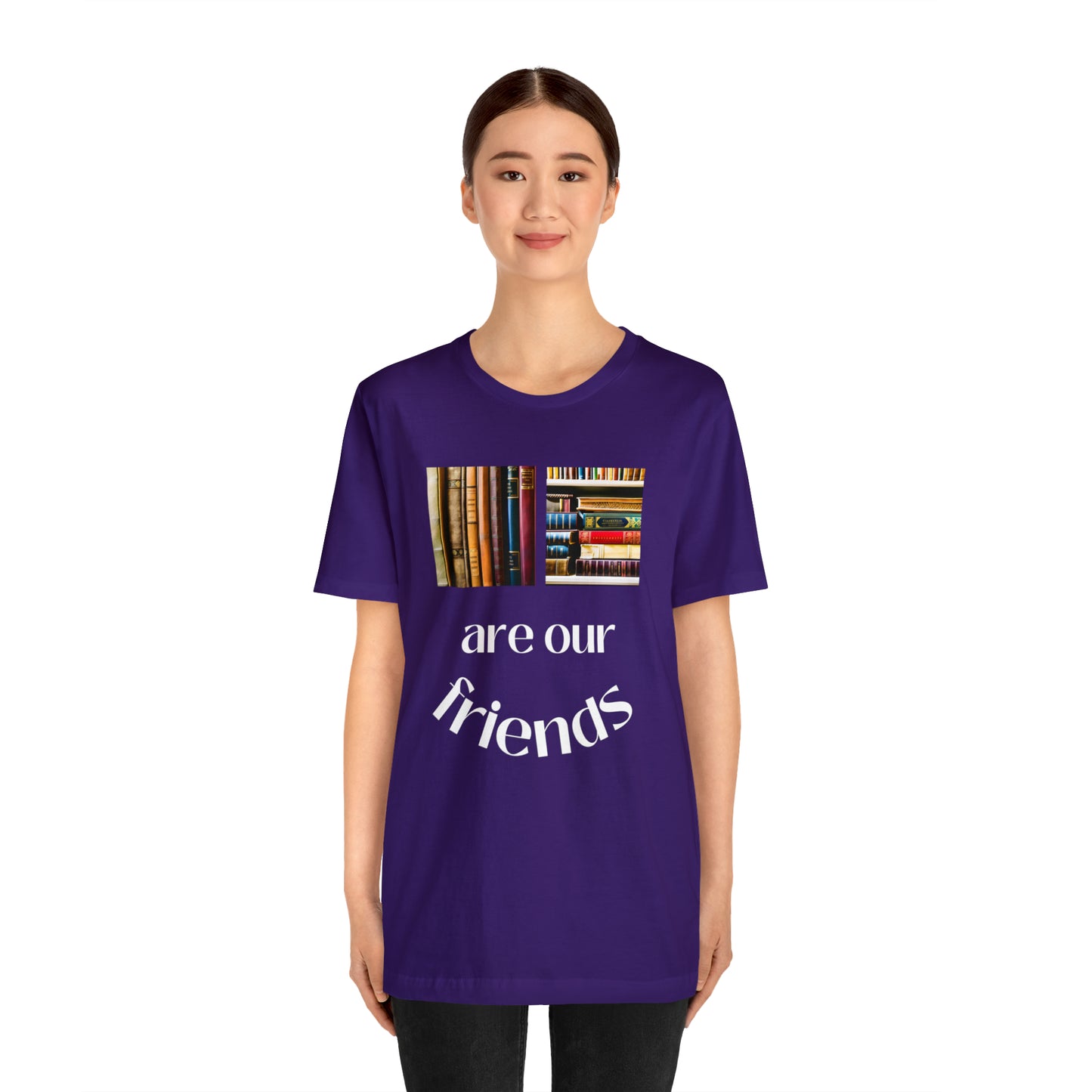 Books Are Our Friends #1 - Short Sleeve Tee US