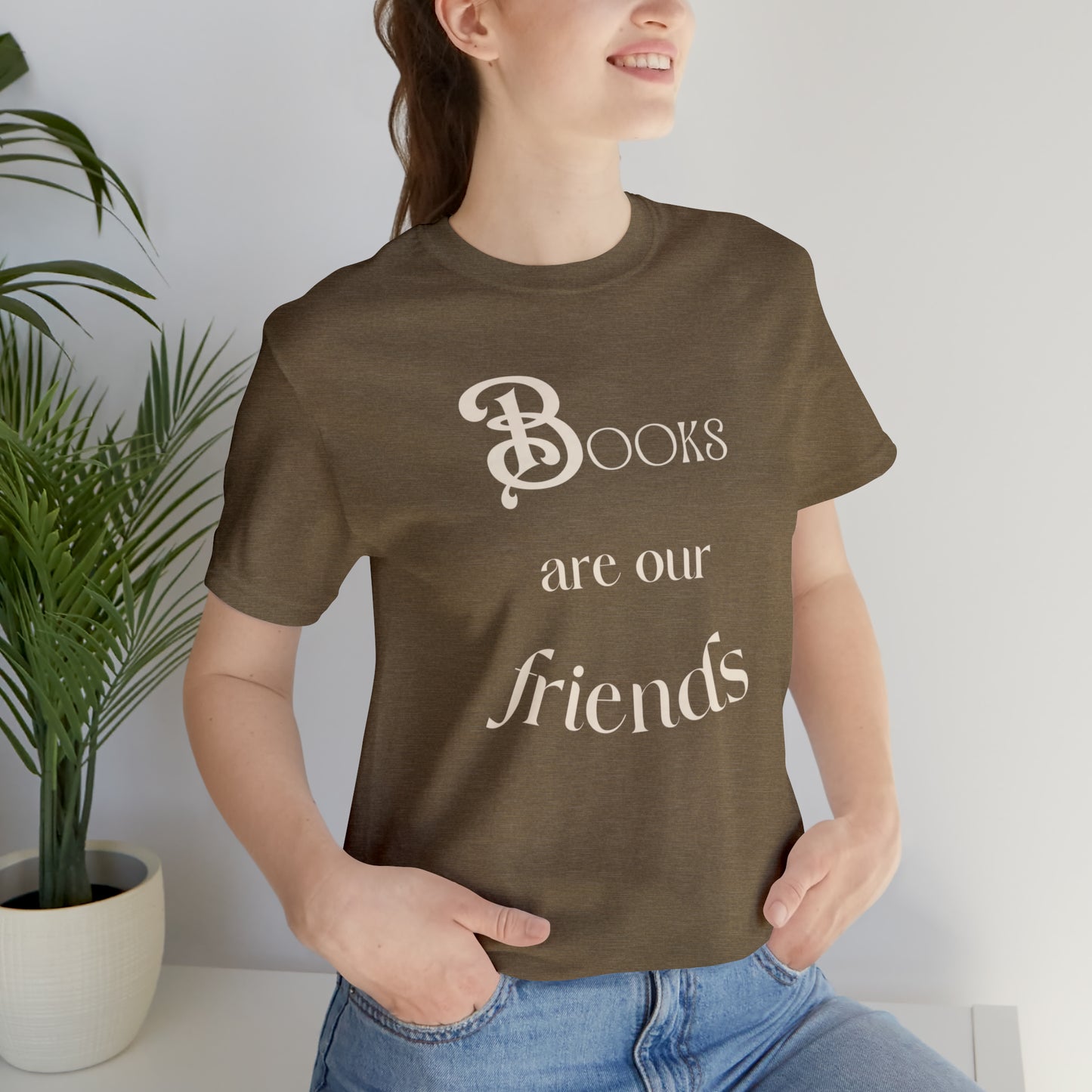 Books Are Our Friends #2 - Short Sleeve Tee US