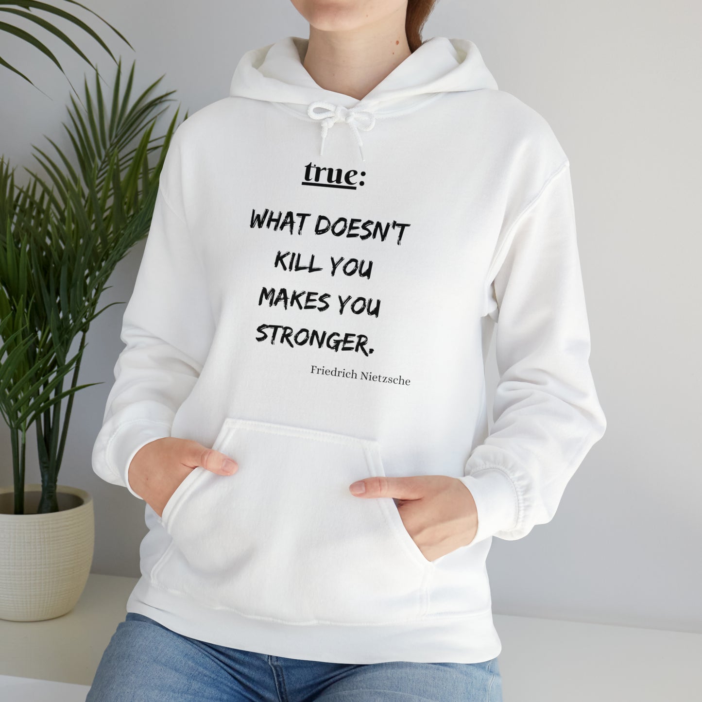 What Doesn't Kill You (religious) - Hooded Sweatshirt US