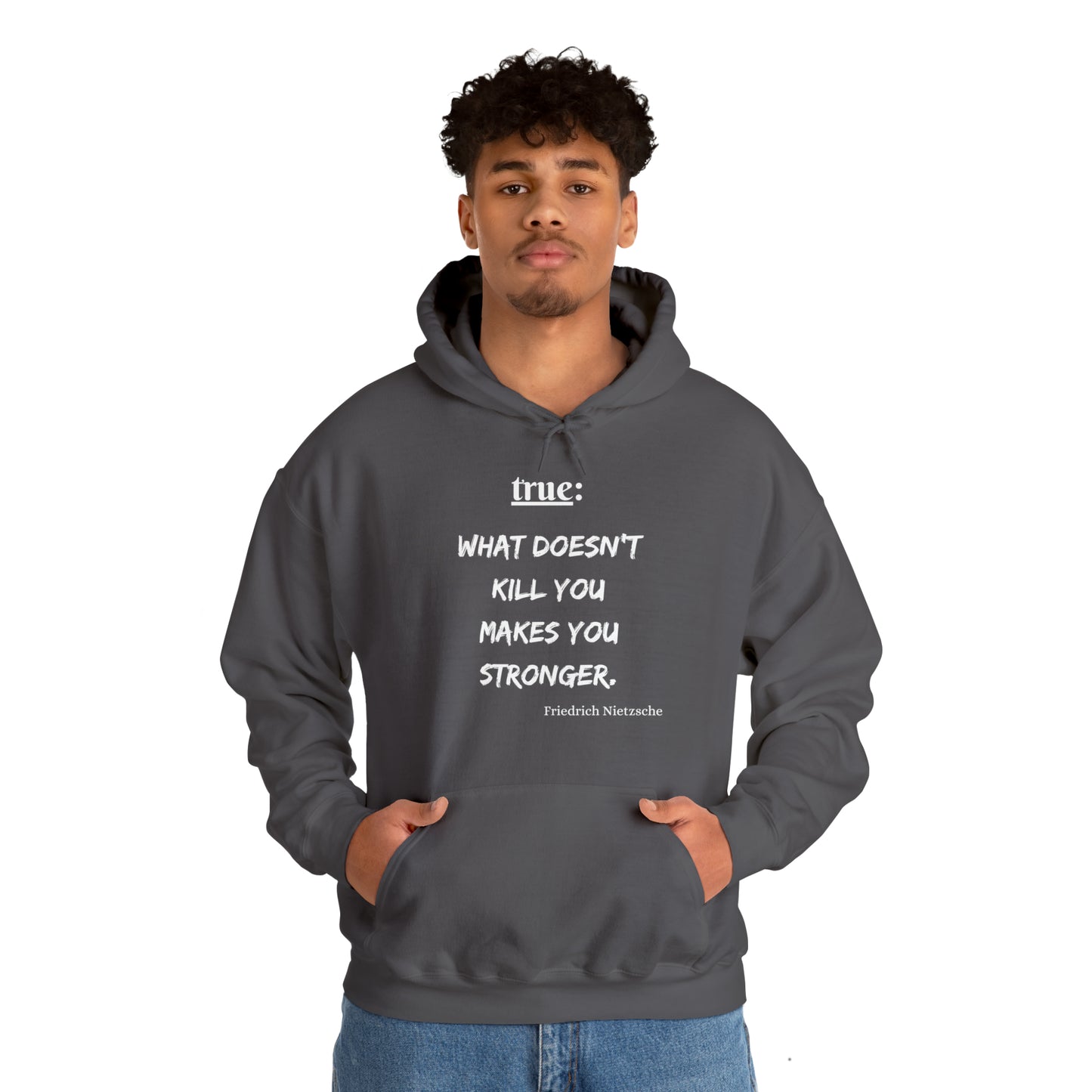 What Doesn't Kill You (religious) - Hooded Sweatshirt US