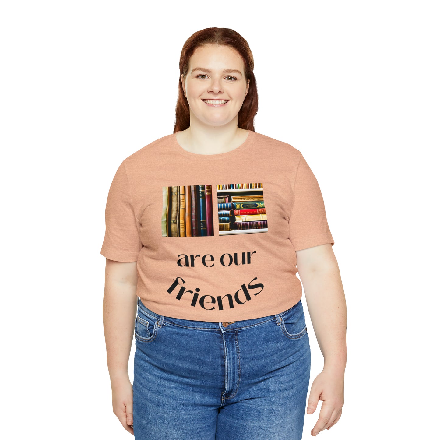 Books Are Our Friends #1 - Short Sleeve Tee US