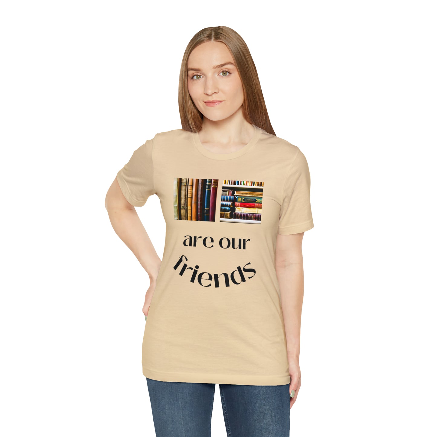 Books Are Our Friends #1 - Short Sleeve Tee US