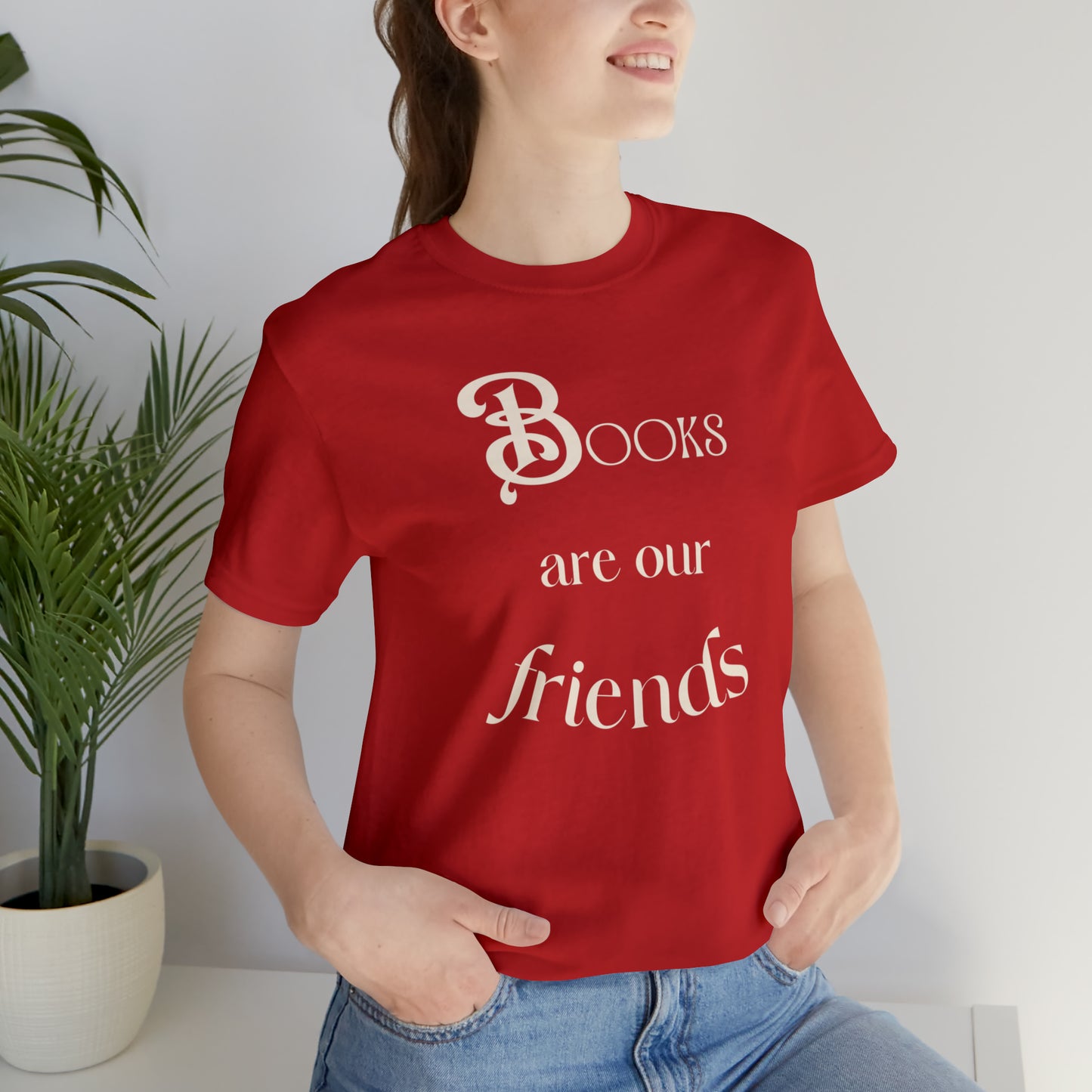 Books Are Our Friends #2 - Short Sleeve Tee US