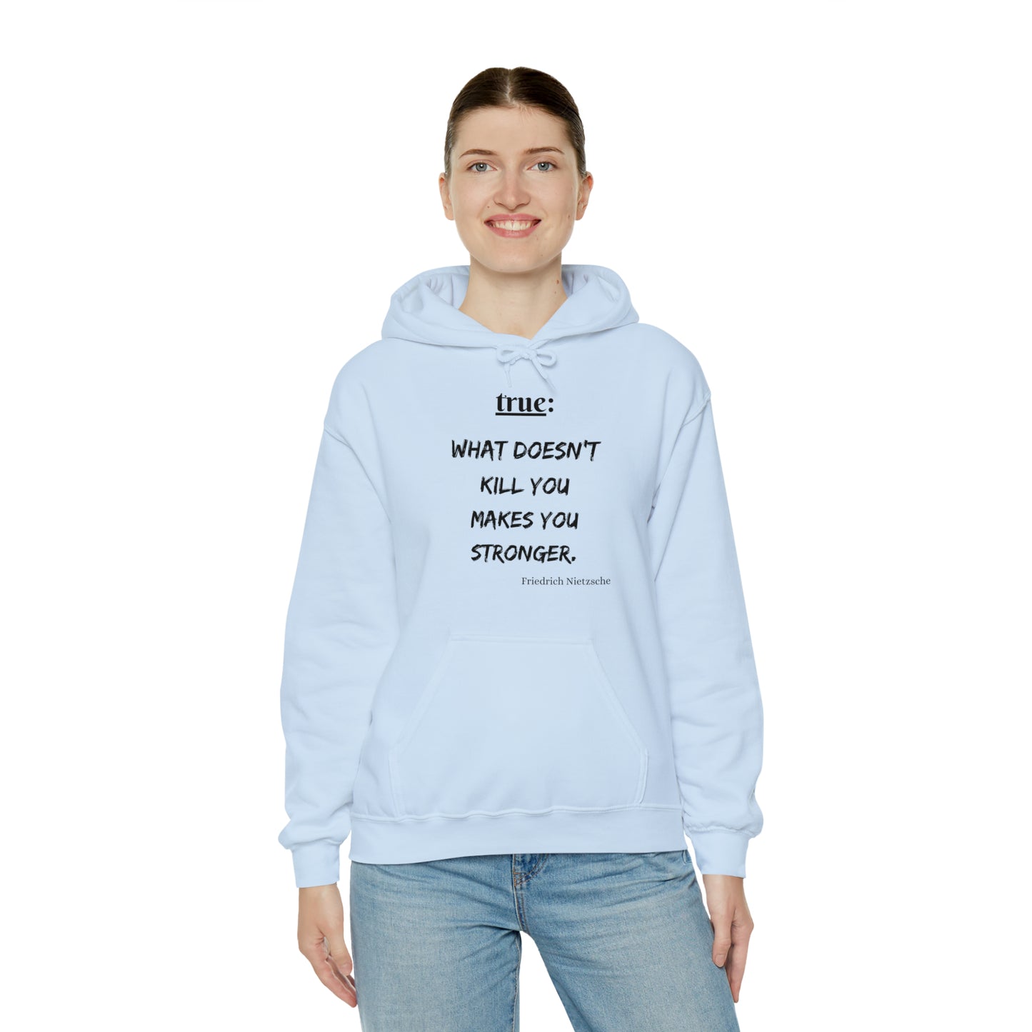 What Doesn't Kill You (religious) - Hooded Sweatshirt US