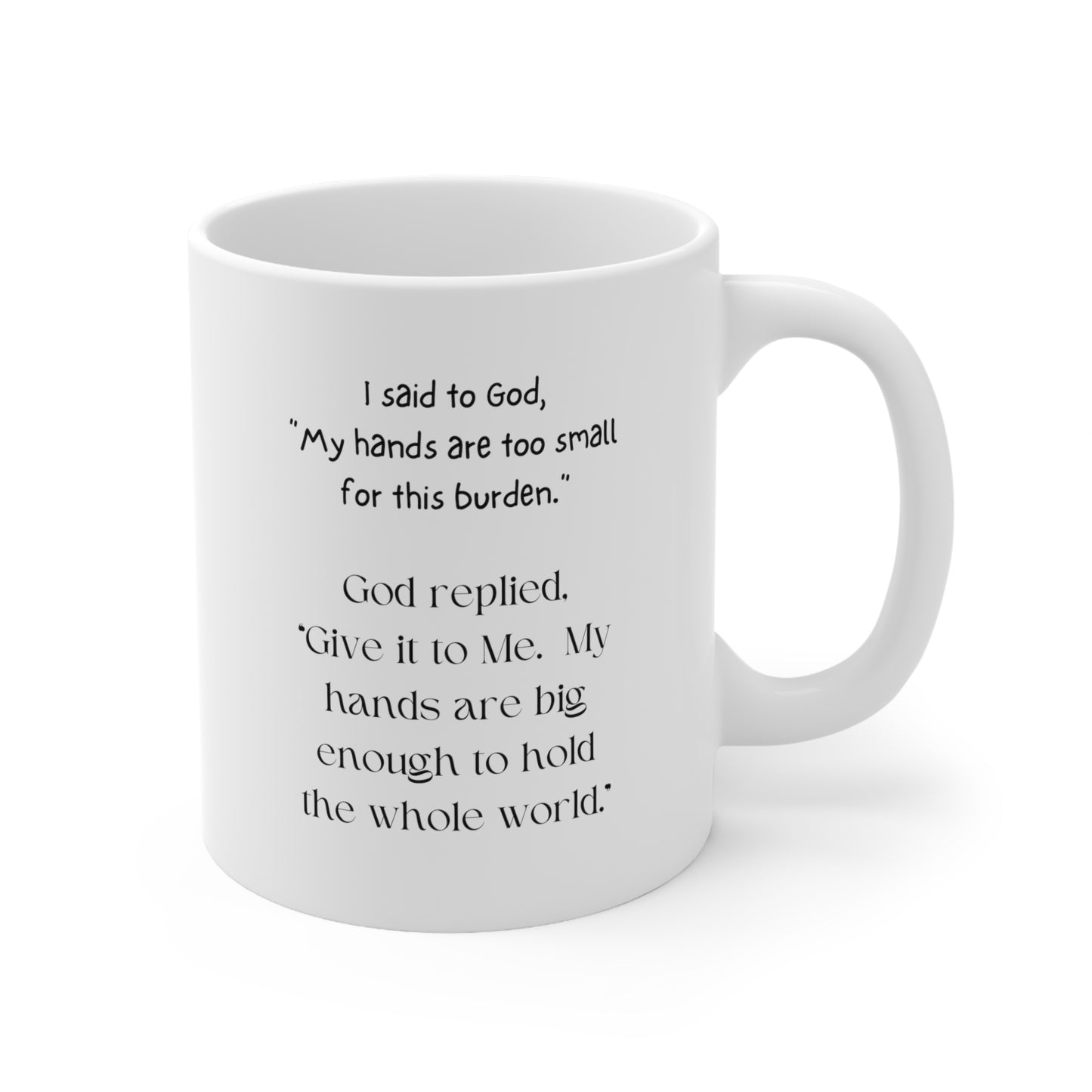 Give All Your Worries to God - Ceramic Mug US