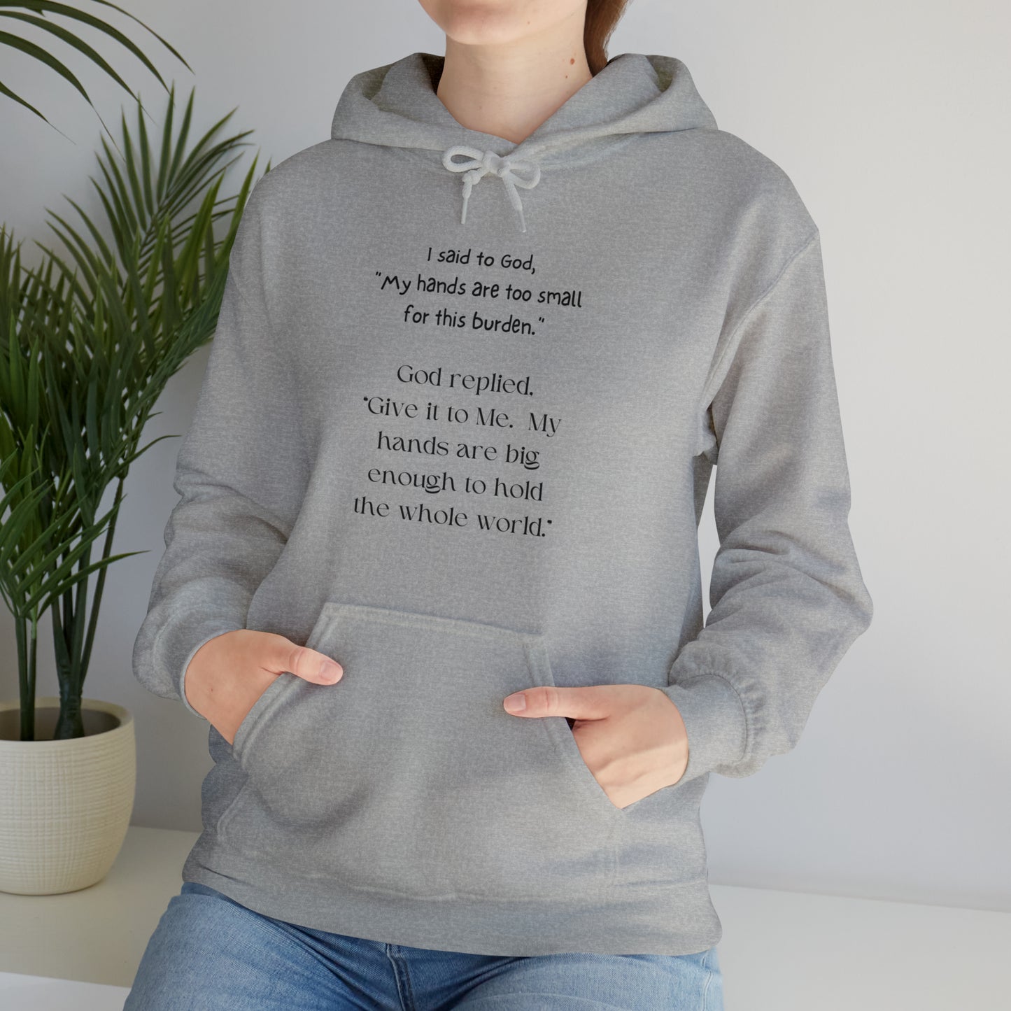 Give All Your Worries to God - Hooded Sweatshirt US