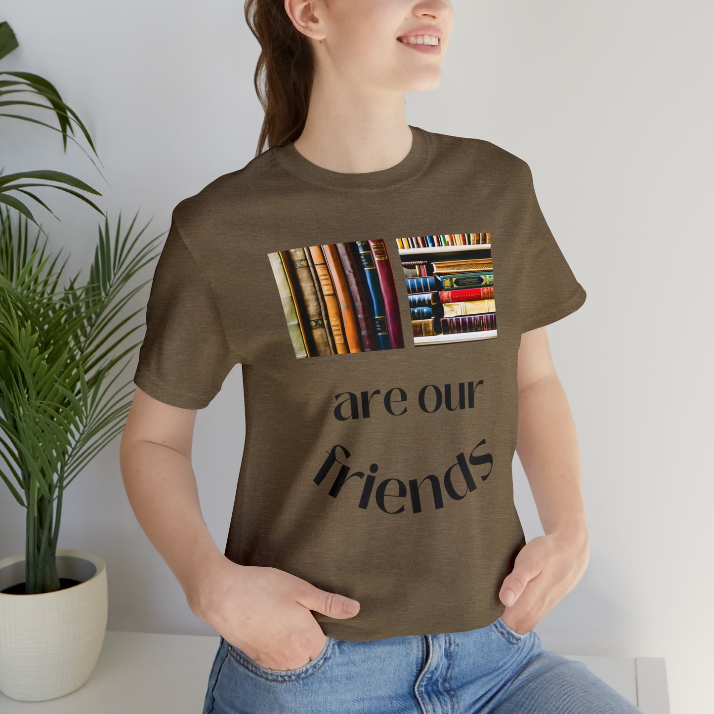 Books Are Our Friends #1 - Short Sleeve Tee US