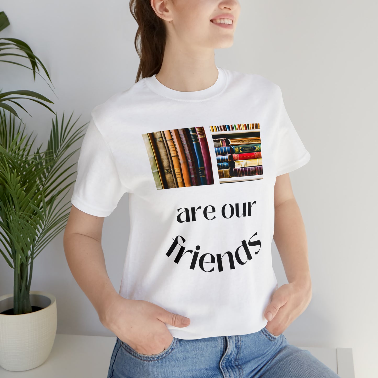 Books Are Our Friends #1 - Short Sleeve Tee US