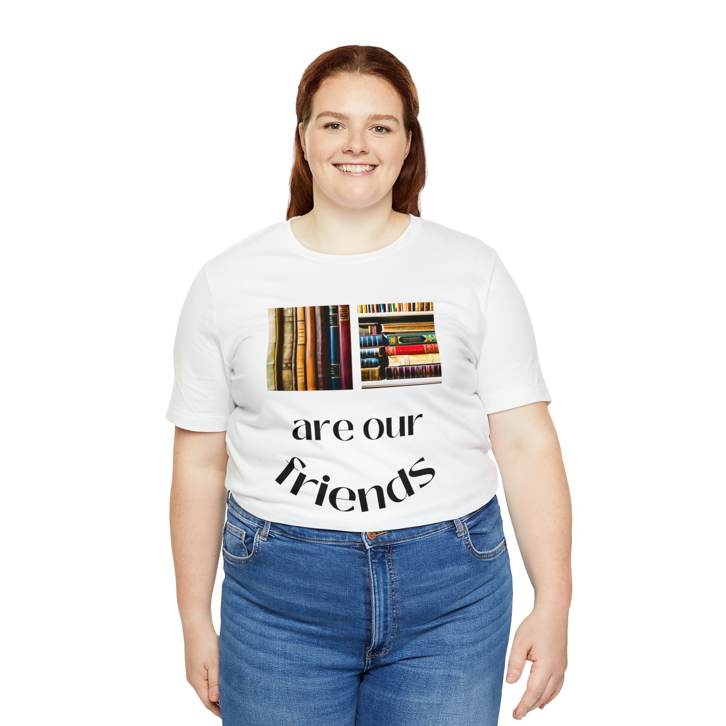 Books Are Our Friends #1 - Short Sleeve Tee US