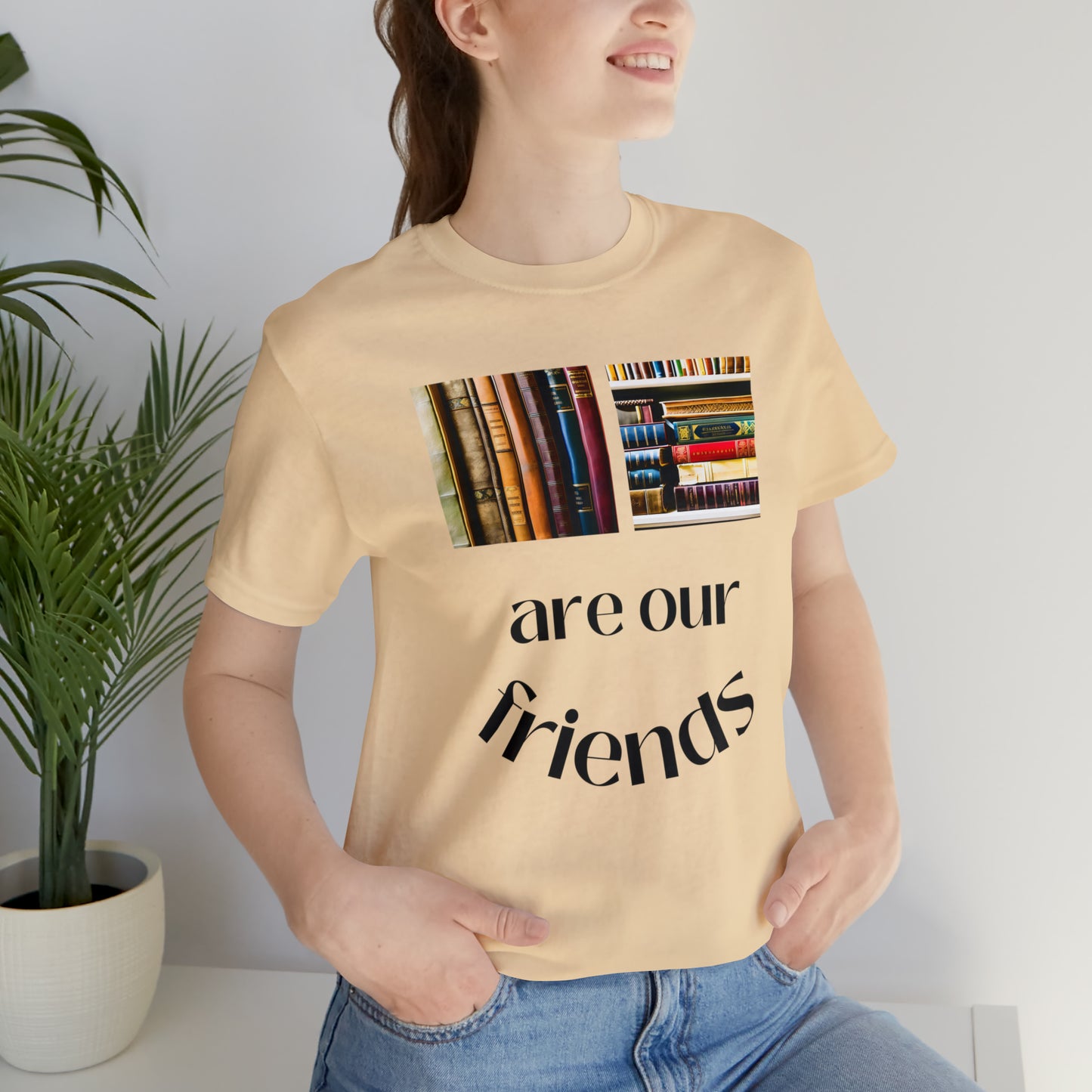 Books Are Our Friends #1 - Short Sleeve Tee US