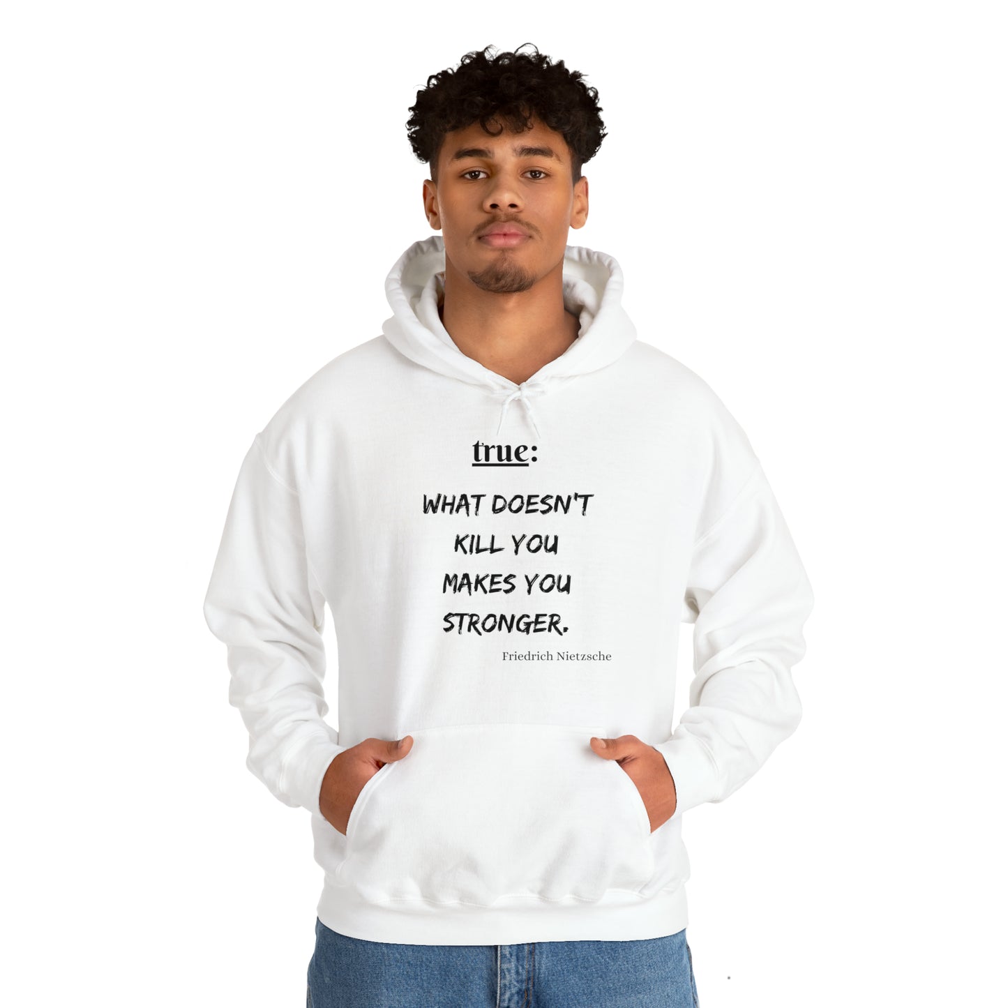 What Doesn't Kill You (religious) - Hooded Sweatshirt US