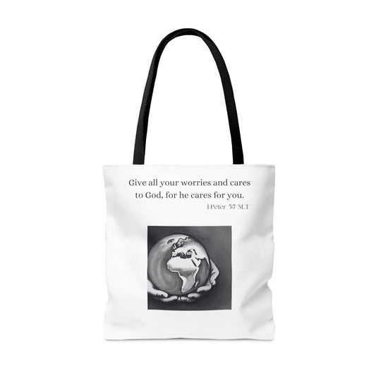 Give All Your Worries to God - Tote Bag US