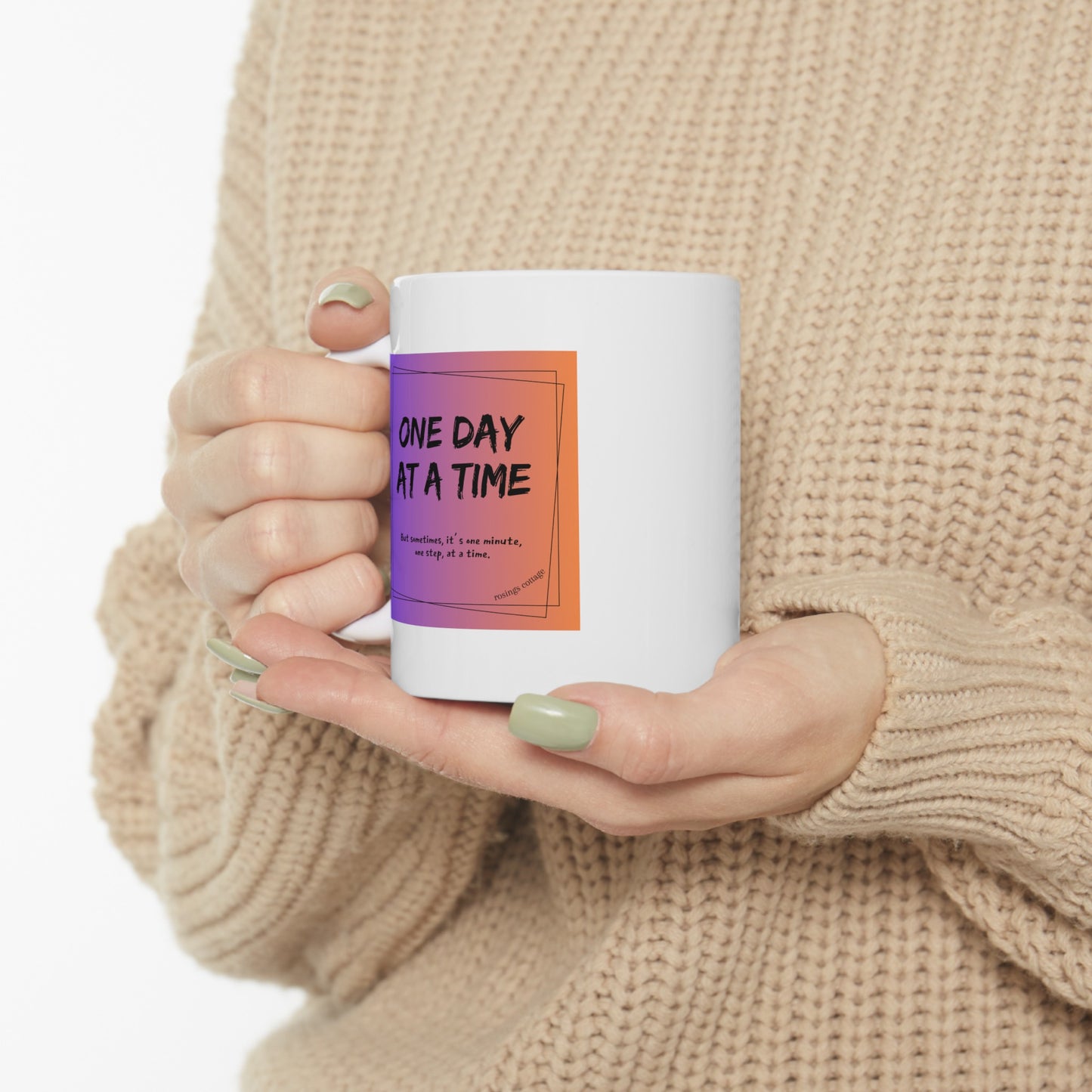 One Day At A Time (colors) - Ceramic Mug US