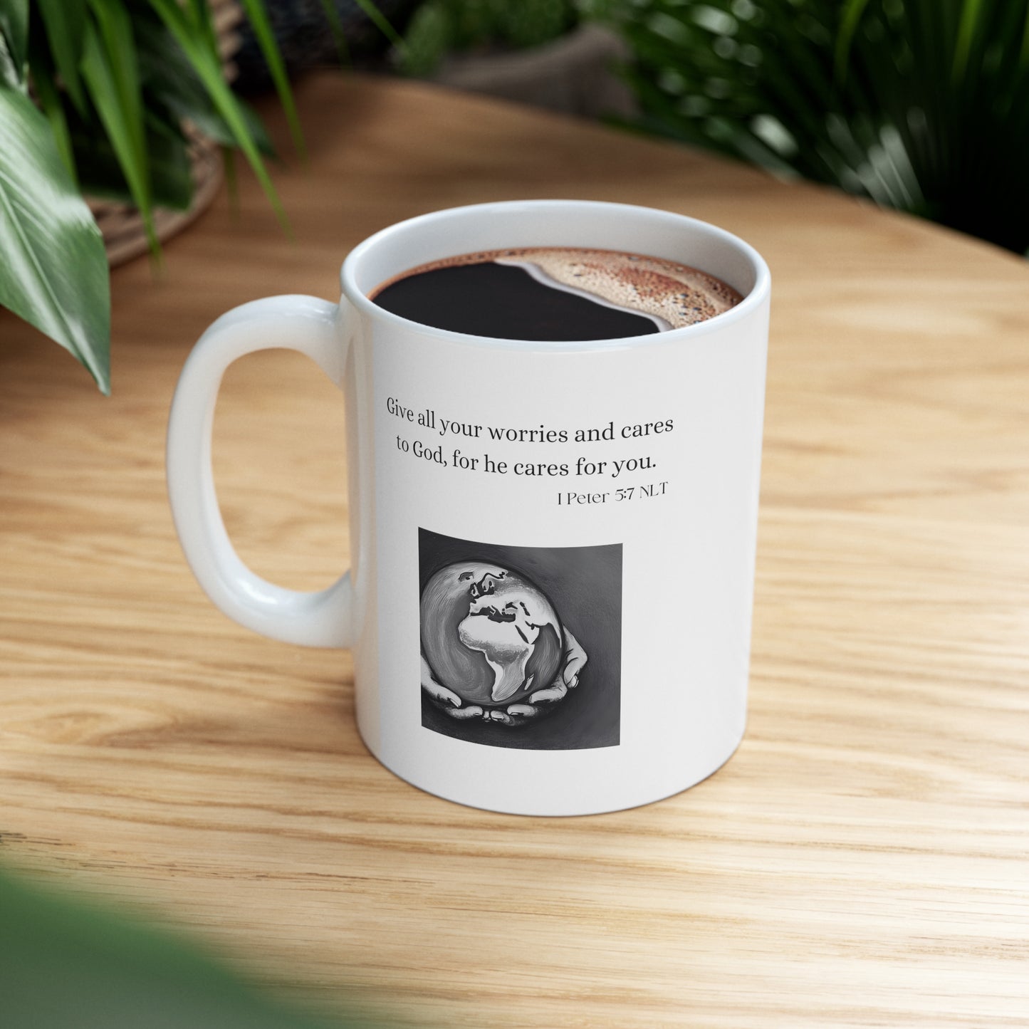 Give All Your Worries to God - Ceramic Mug US