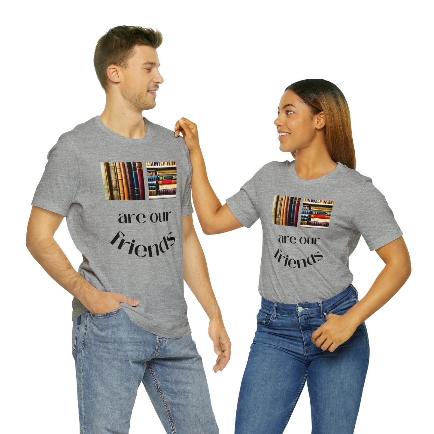 Books Are Our Friends #1 - Short Sleeve Tee US