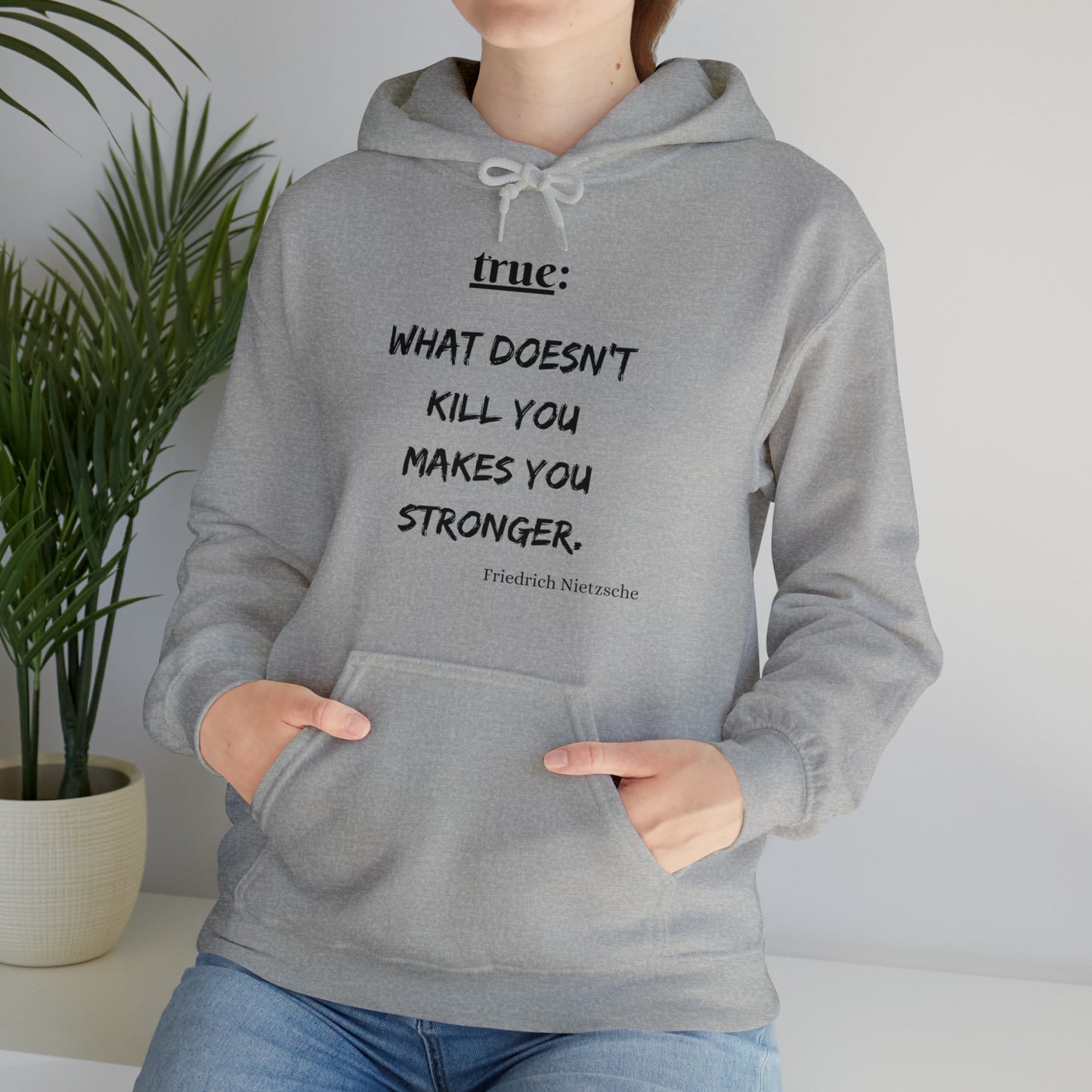 What Doesn't Kill You (religious) - Hooded Sweatshirt US