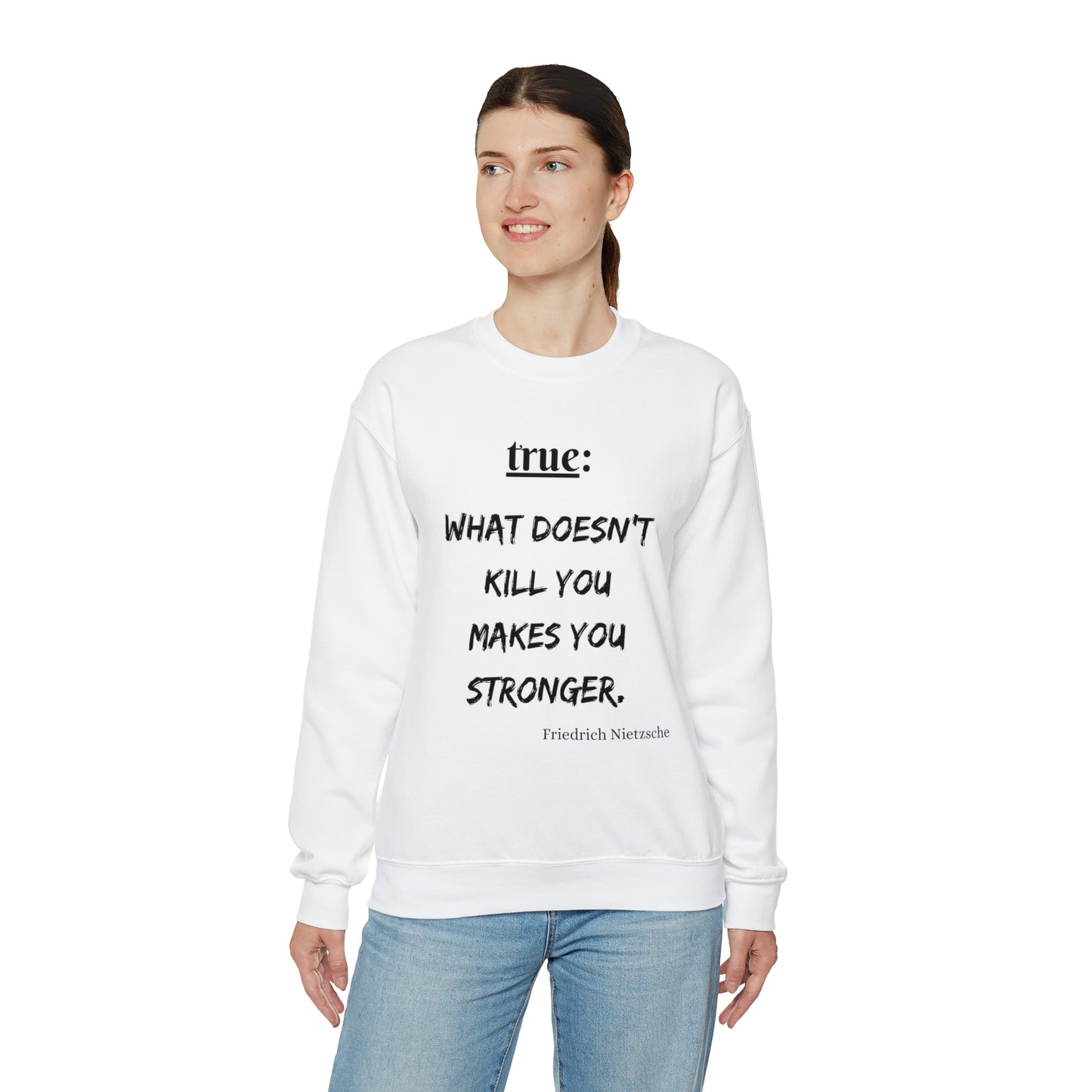 What Doesn't Kill You (religious) - Crewneck Sweatshirt US