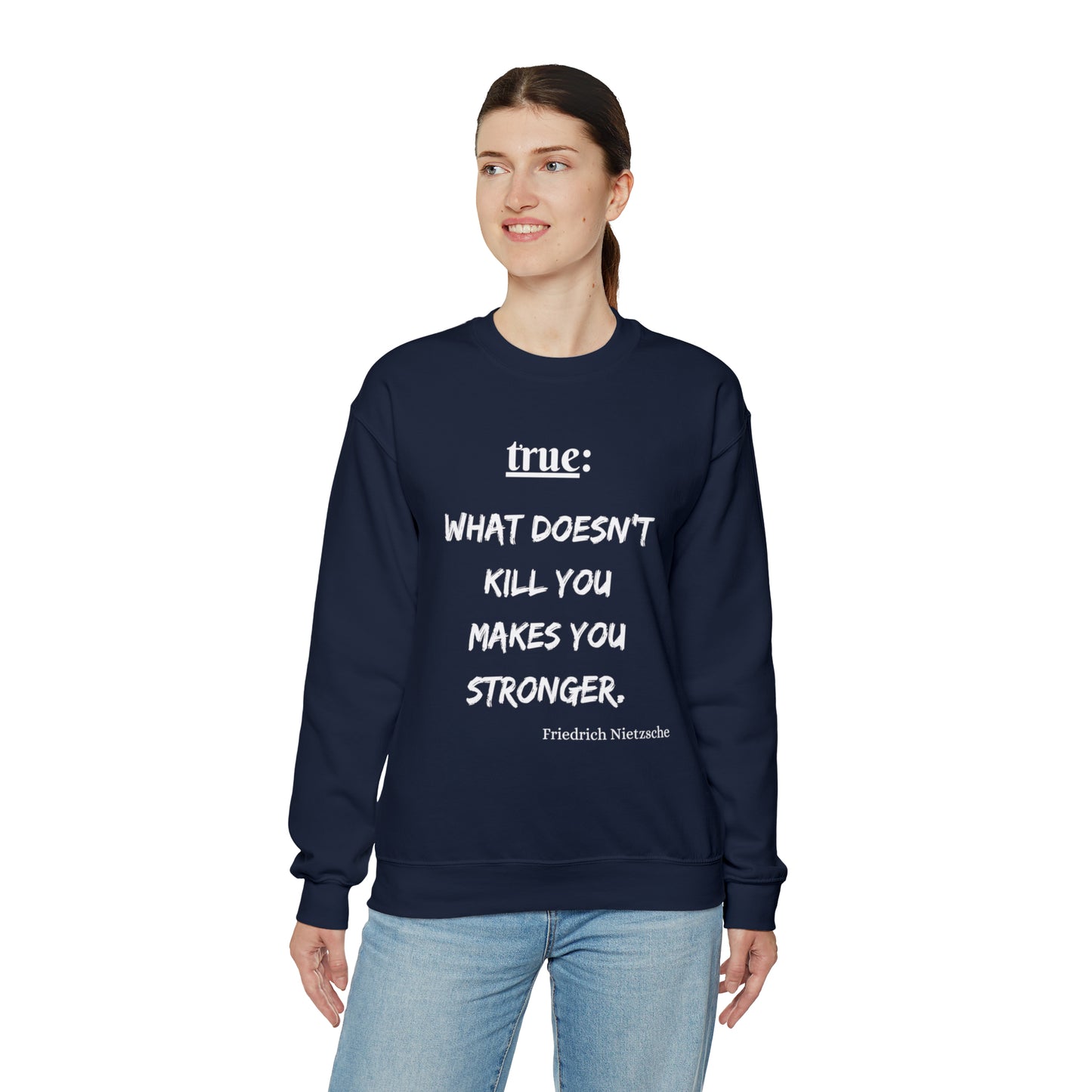 What Doesn't Kill You (religious) - Crewneck Sweatshirt US