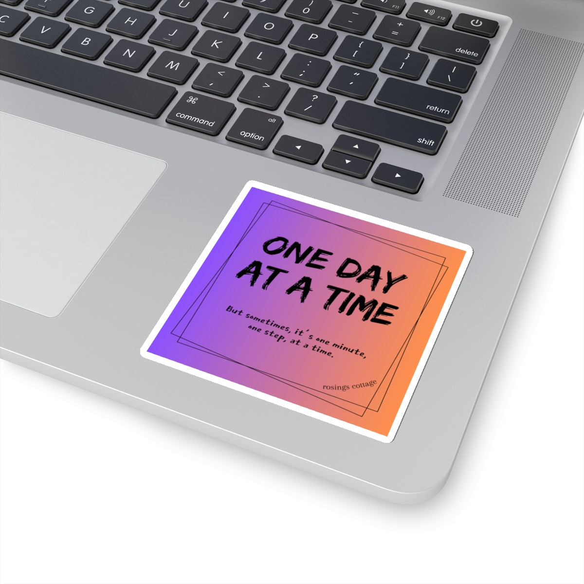 One Day At A Time (colors) - Kiss-Cut Stickers US