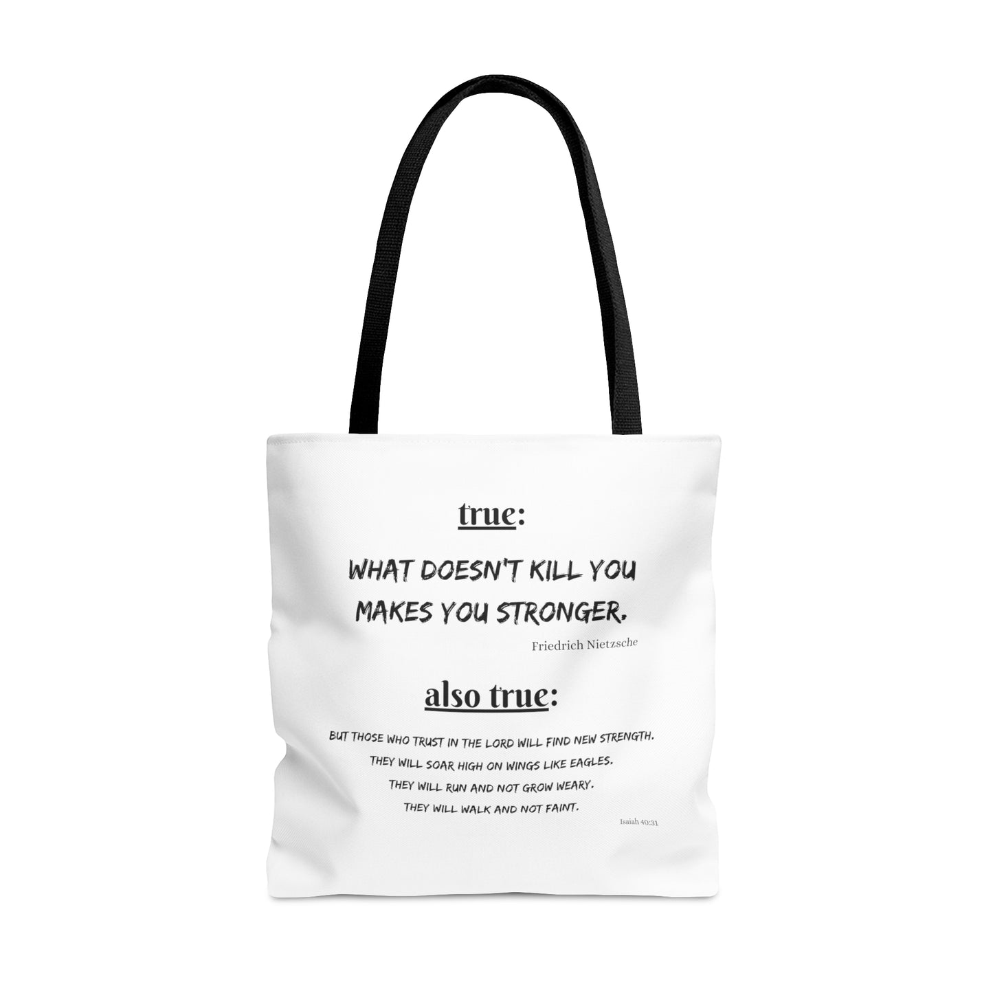 What Doesn't Kill You (religious) #2 - Tote Bag US