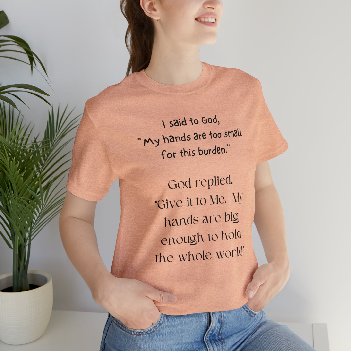 Give All Your Worries to God - Short Sleeve Tee US