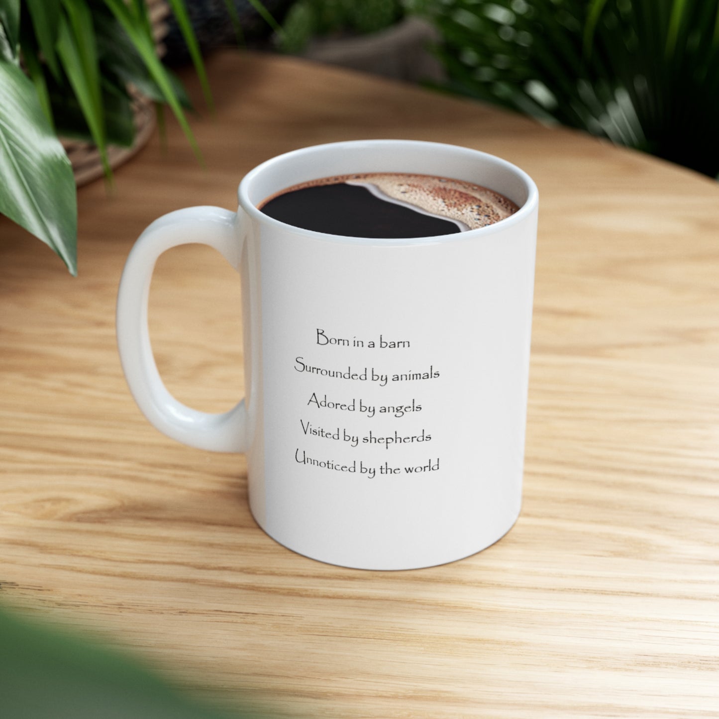 Immanuel (God With Us) - Christmas Ceramic Mug US