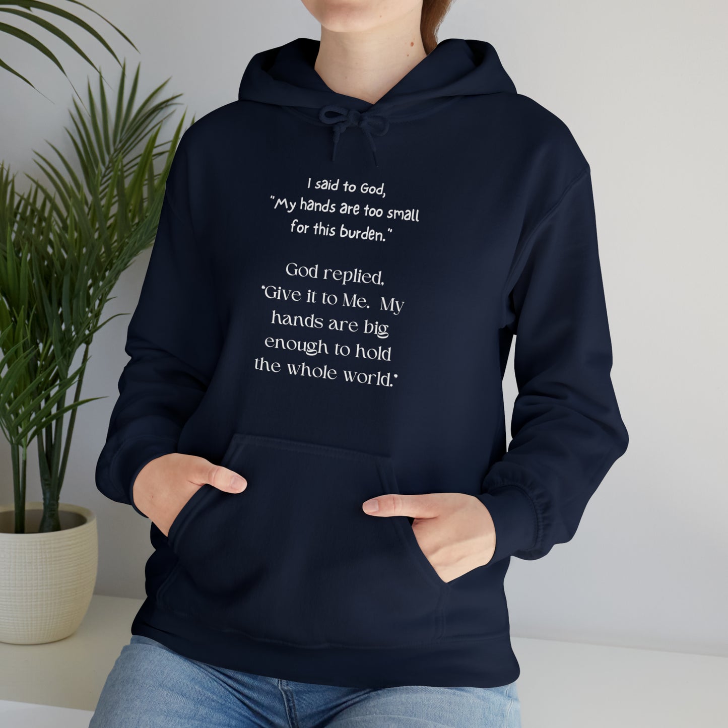 Give All Your Worries to God - Hooded Sweatshirt US