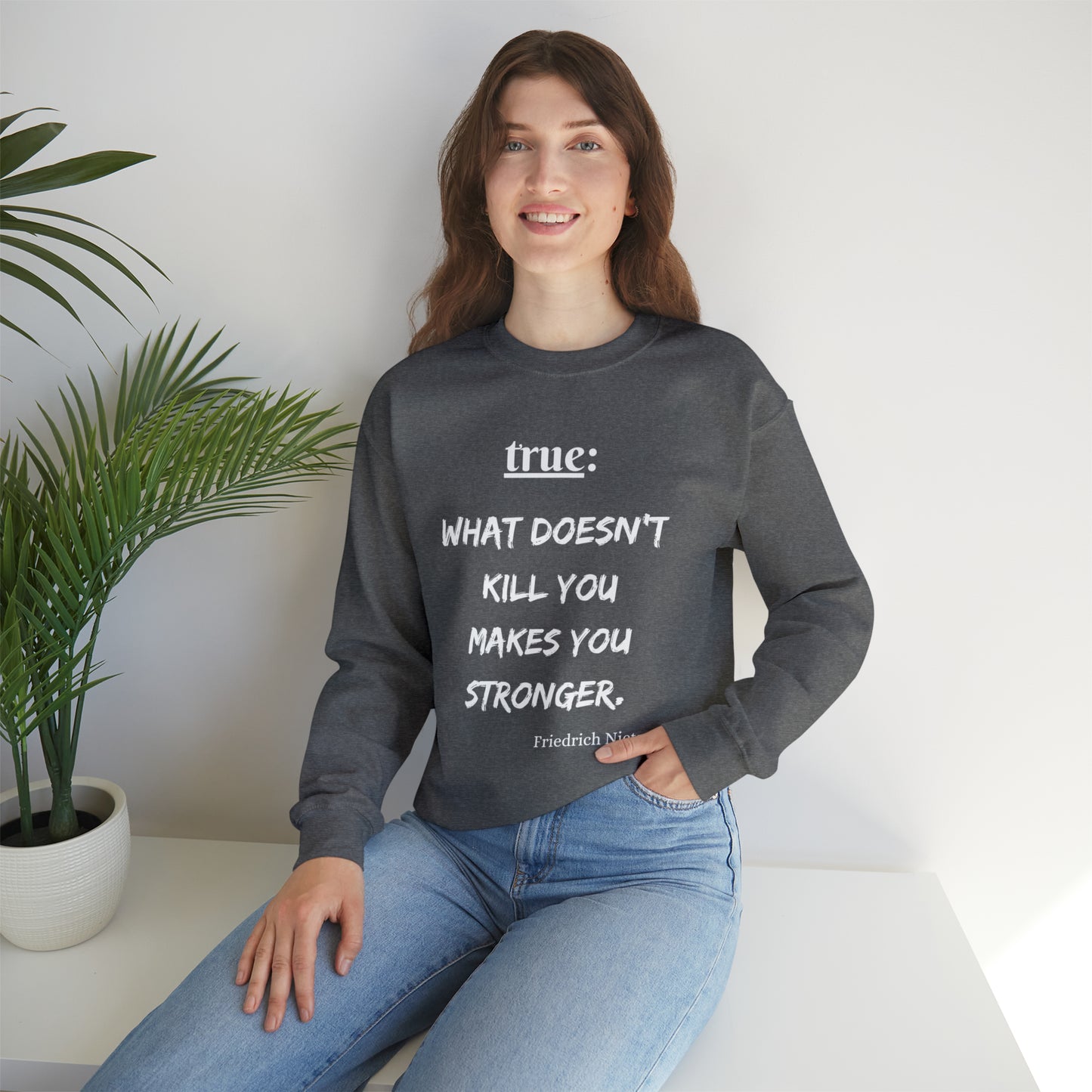 What Doesn't Kill You (religious) - Crewneck Sweatshirt US