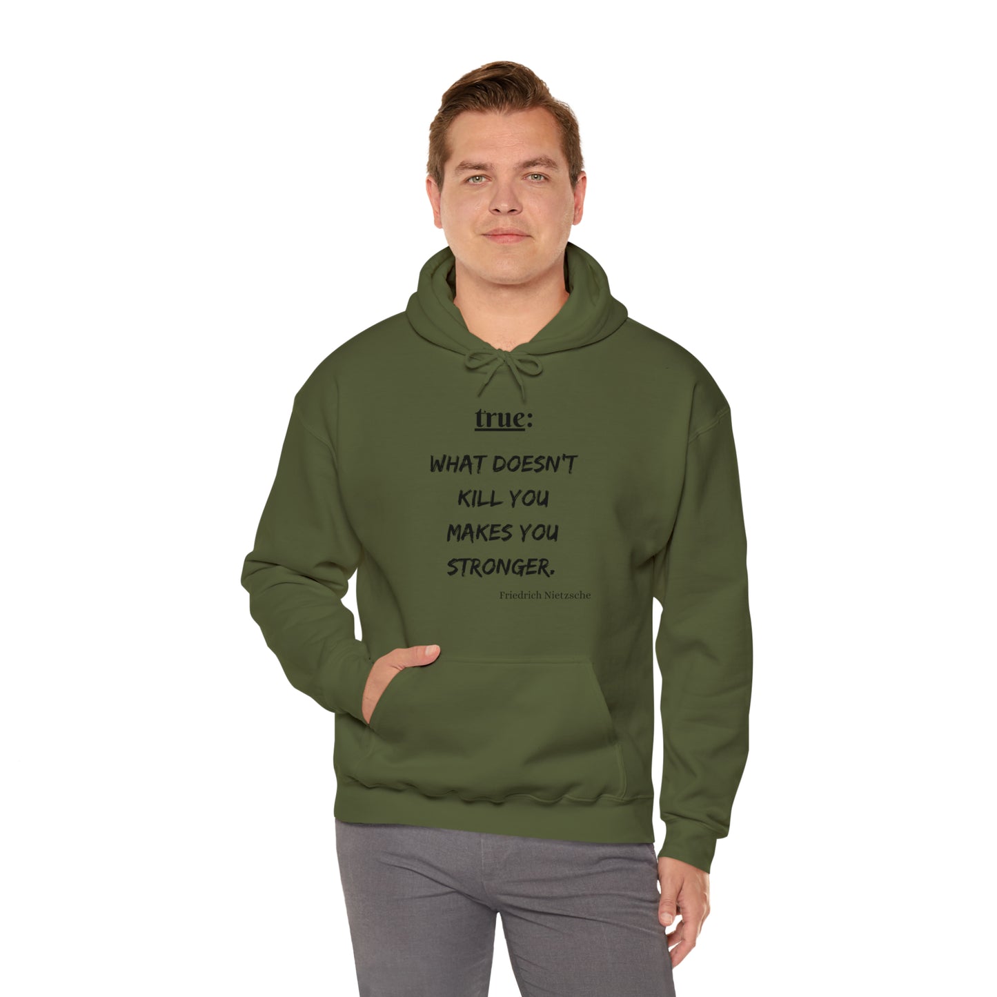 What Doesn't Kill You (religious) - Hooded Sweatshirt US