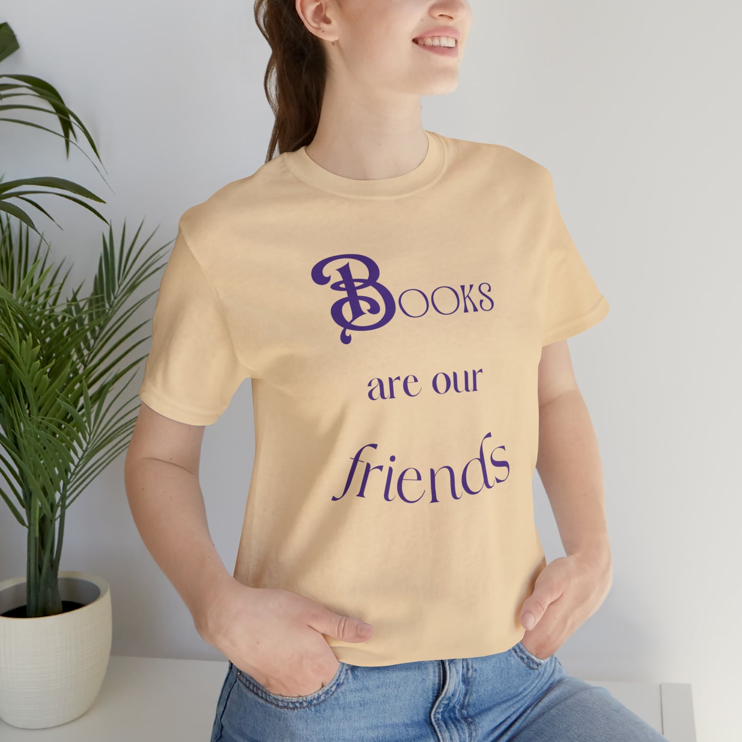 Books Are Our Friends #2 - Short Sleeve Tee US