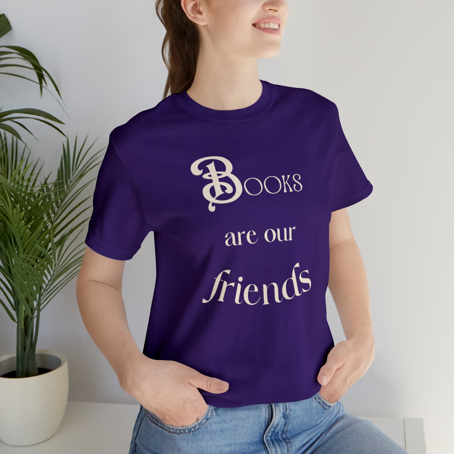 Books Are Our Friends #2 - Short Sleeve Tee US