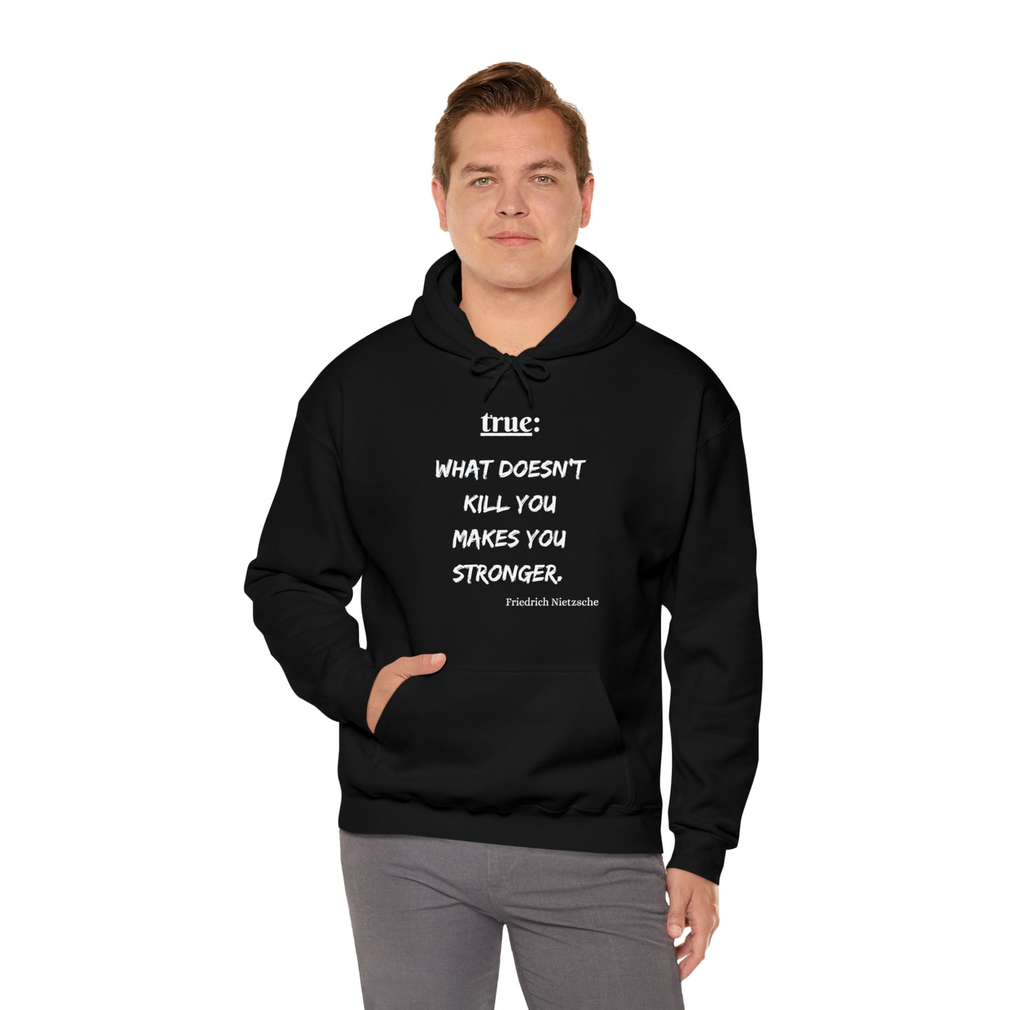 What Doesn't Kill You (religious) - Hooded Sweatshirt US