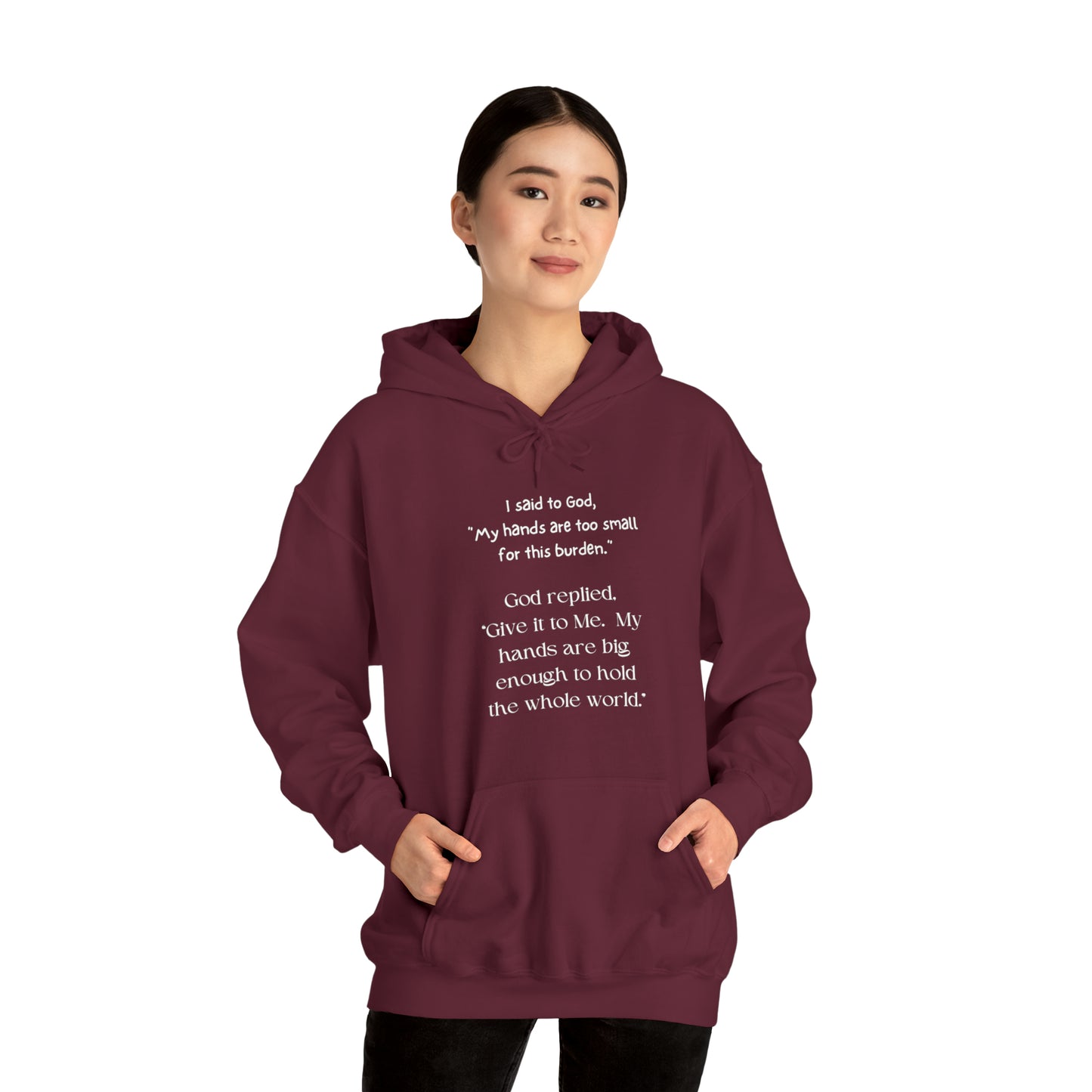 Give All Your Worries to God - Hooded Sweatshirt US