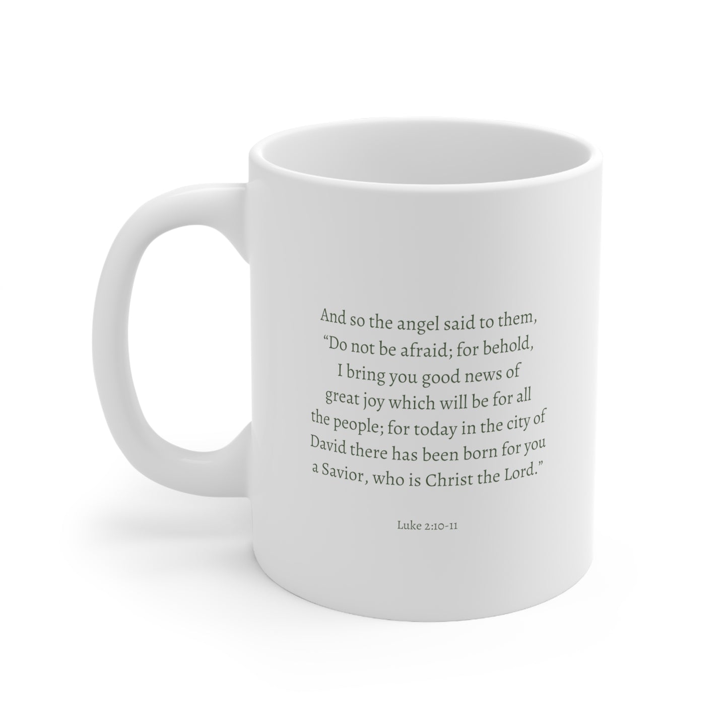 Angels Rejoice - Christmas Ceramic Mug US