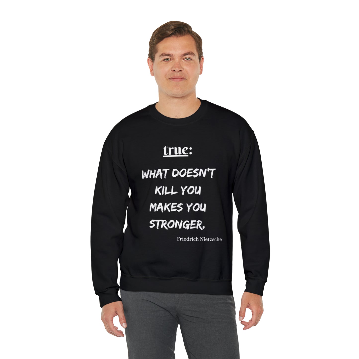 What Doesn't Kill You (religious) - Crewneck Sweatshirt US